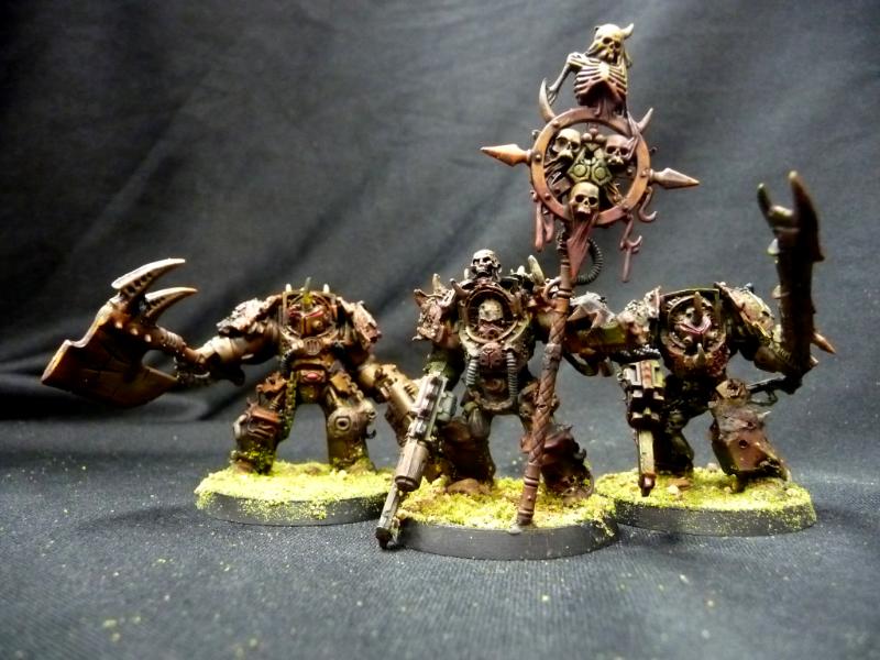 Death Guard, Forge World, Warhammer 40,000 - Death Guard Terminators 