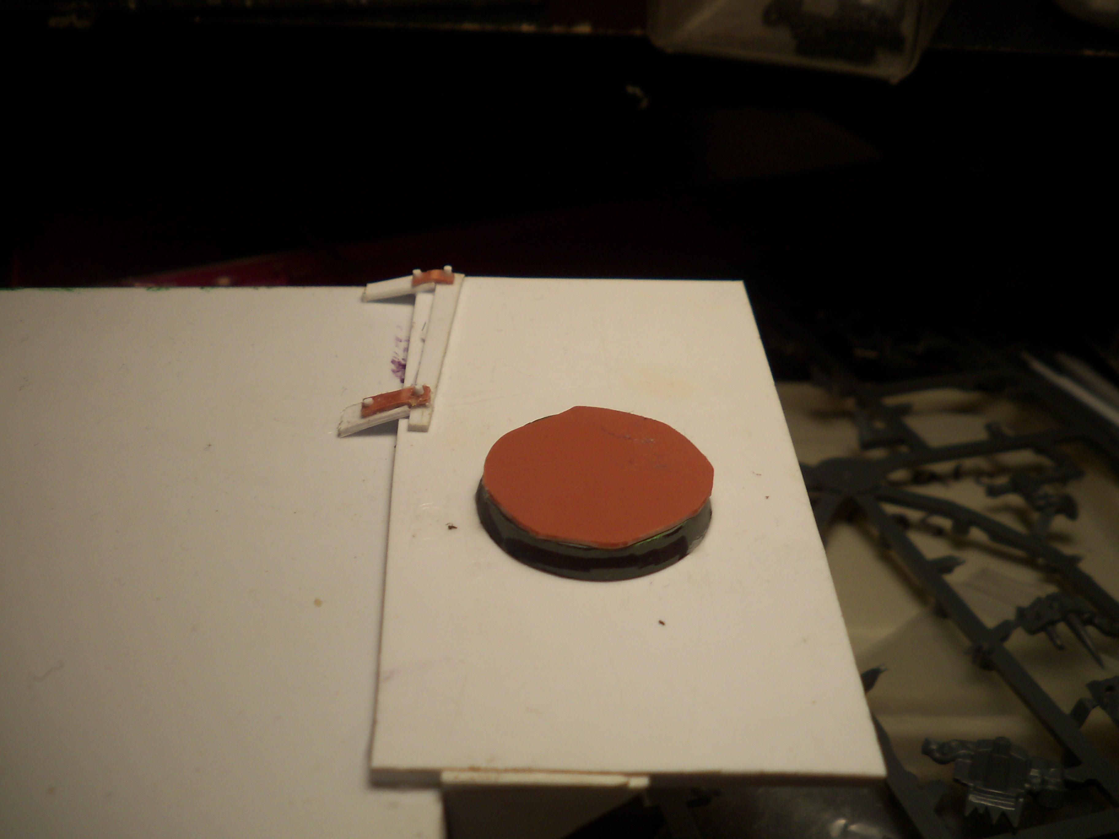 Orks, start of a turret platform
