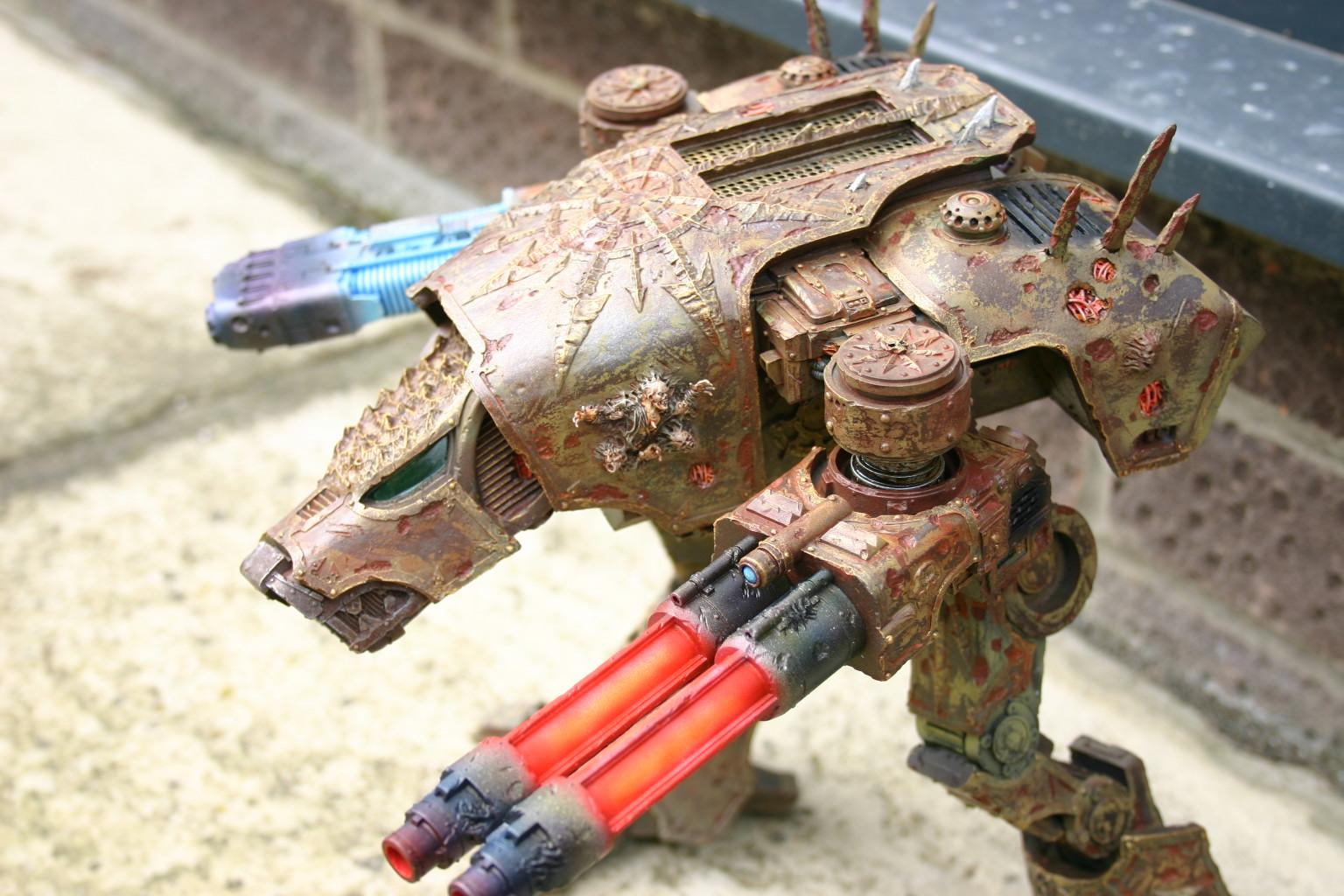 Chaos, Nurgle, Object Source Lighting, Titan, Warhound