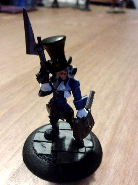 Mad Hatter, Malifaux, Resurrectionists, Seamus, The Red Chapel Gang