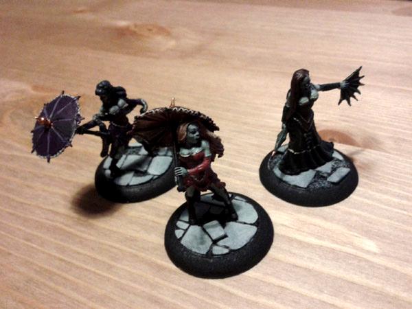 Malifaux, Resurrectionists, Rotten Belles, The Red Chapel Gang, Undead, Zombie