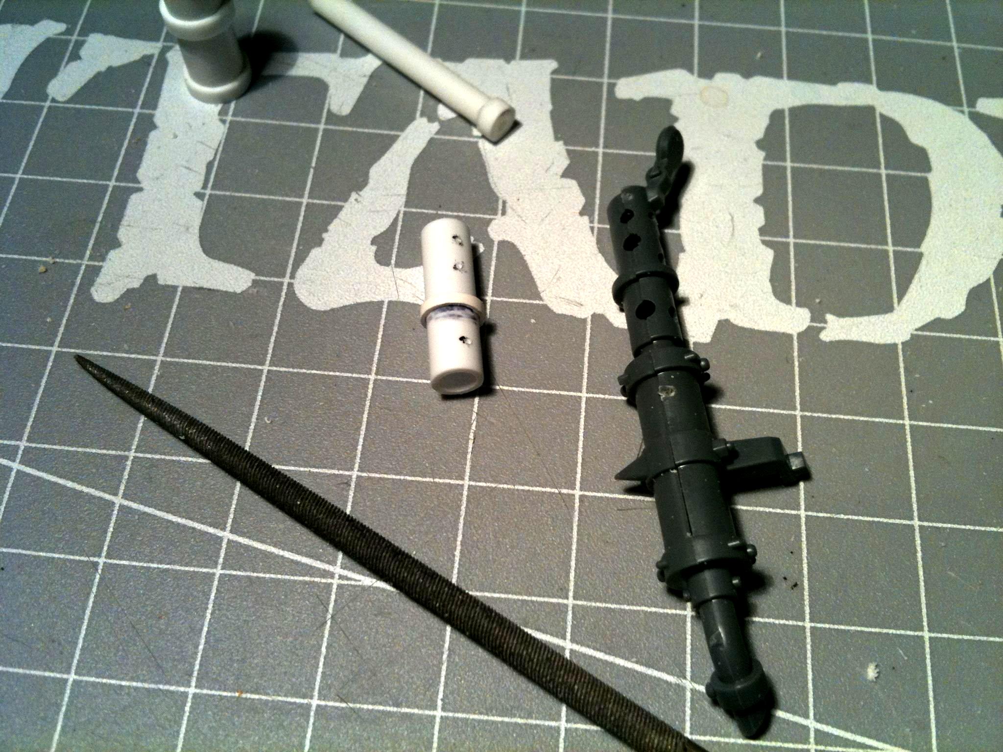Da Dark Angelz, Gms, Orks, Trukk, Work In Progress