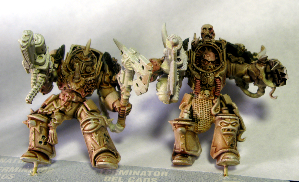 Death Guard, Forge World, Heresy Colors, Nurgle, Terminator Armor, Wash, Work In Progress