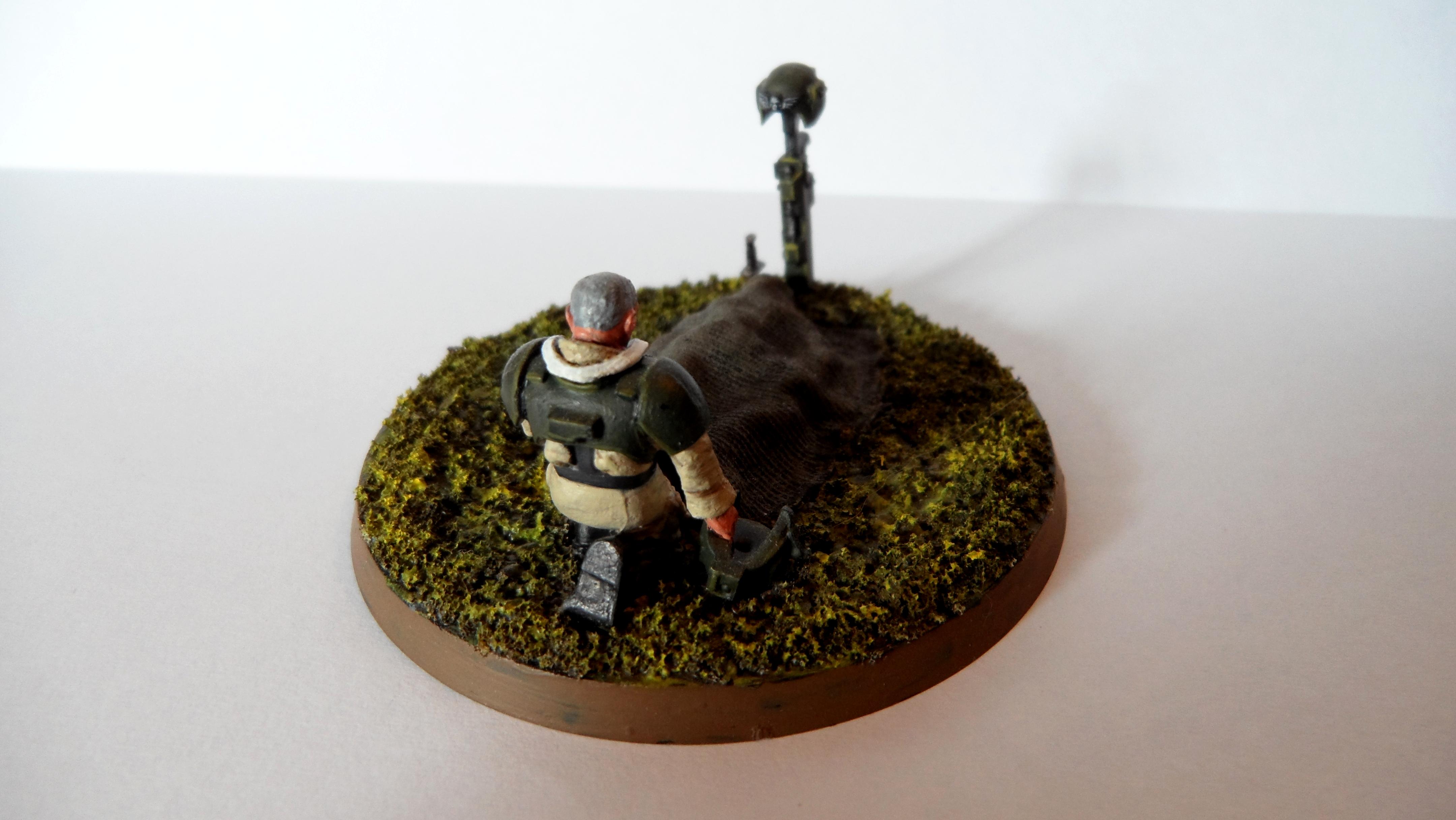 Dioramas, Grave, Imperial Guard, Vigil