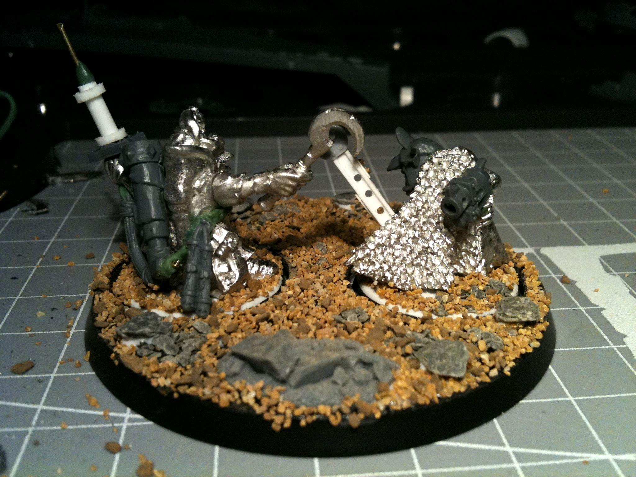 Dakka Painting Challenge, Duel, Grots, Orks, Warhammer 40,000, Welcome To Thunderdome, Work In Progress