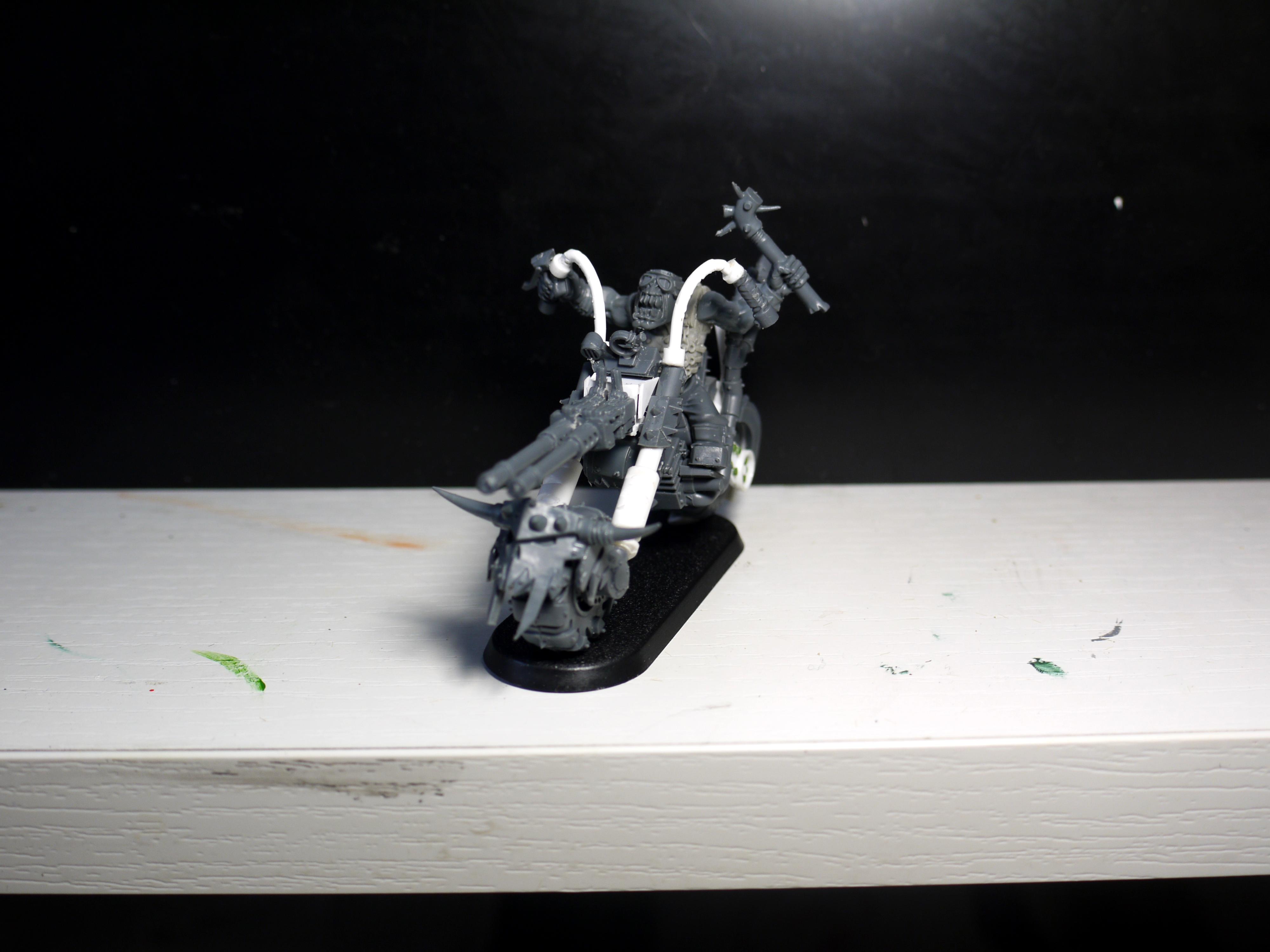 Bike, Fast, Orange, Orks, Speed