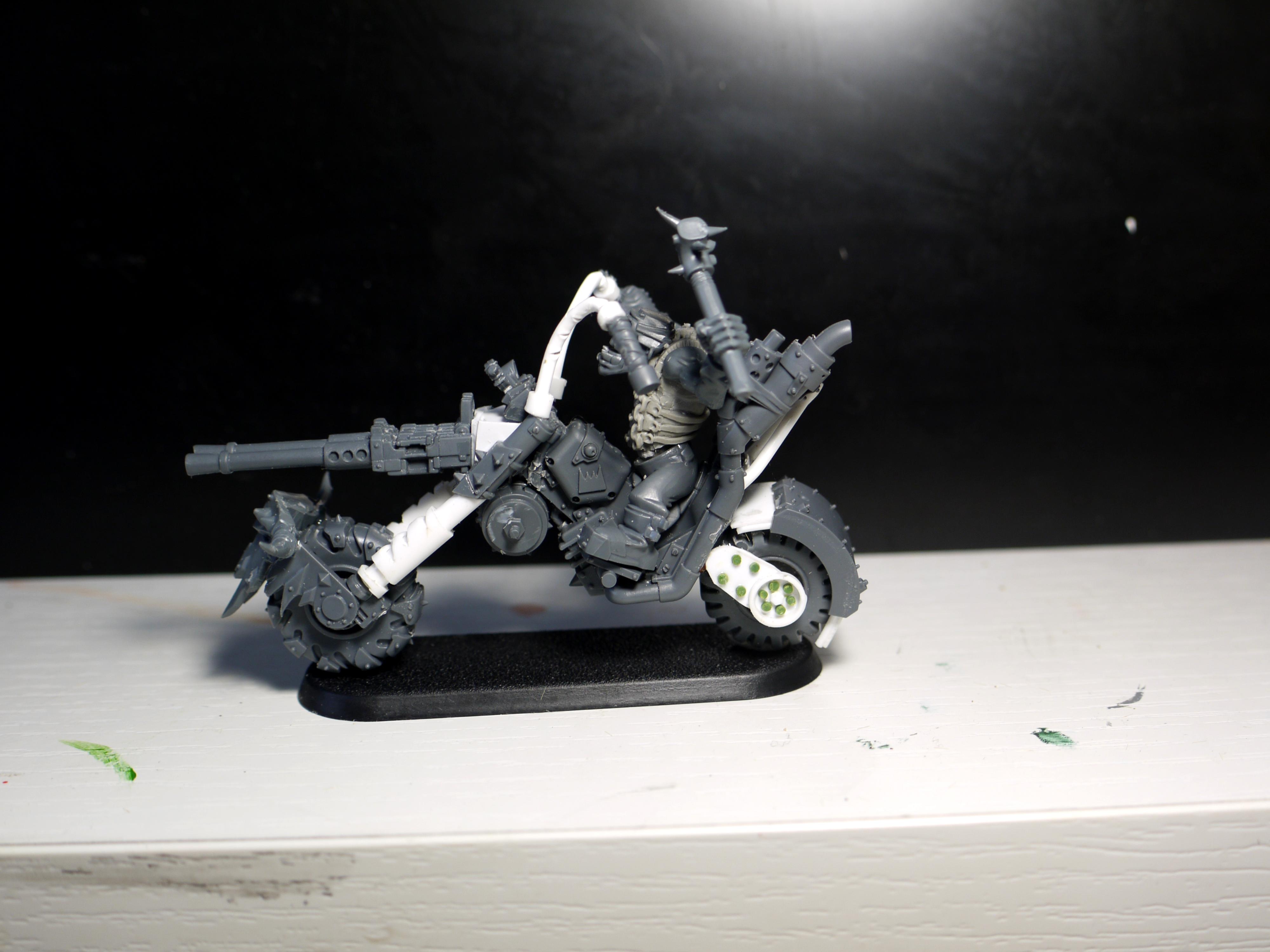 Bike, Fast, Orange, Orks, Speed