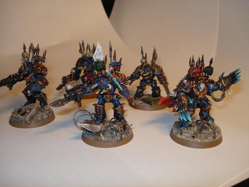 Chaos, Chaos Space Marines, Terminator Armor, Warhammer 40,000