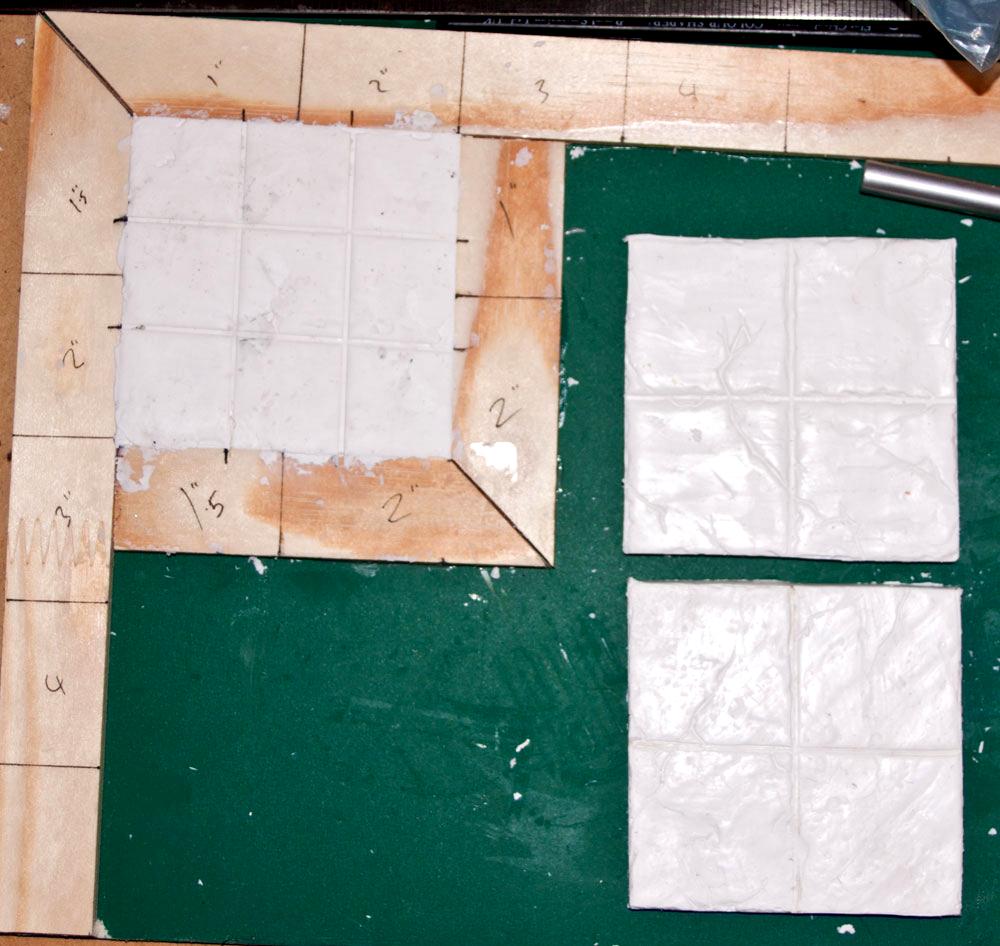 Warhammer Quest, grid size comparison