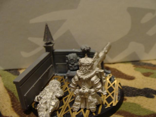 Plan is to either magnatize of pin so that when the bases take a wound I can replace loader with casualty
