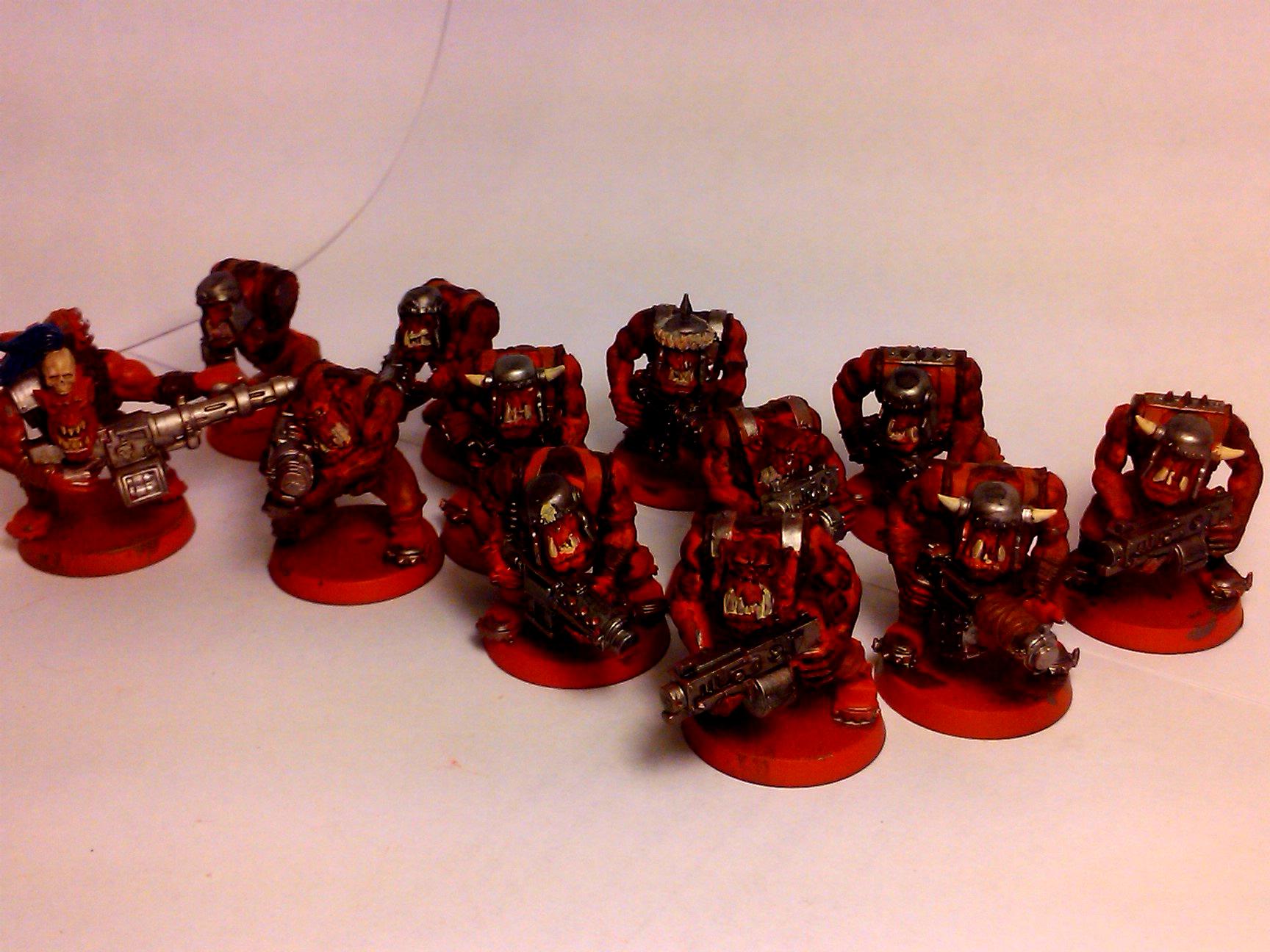 Army, Boss, Boy, Colour Scheme, Commission, Conversion, Dreadz, Hobby, Mechs, Nob, Orcs, Ork Army, Orks, Painting, Project, Red, Scheme, Tankk, Trukk, Waaagh, Waagh