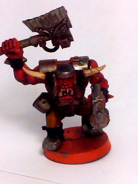 Army, Boss, Boy, Colour Scheme, Commission, Conversion, Dreadz, Hobby, Mechs, Nob, Orcs, Orks, Painting, Red, Scheme, Trukk, Waagh