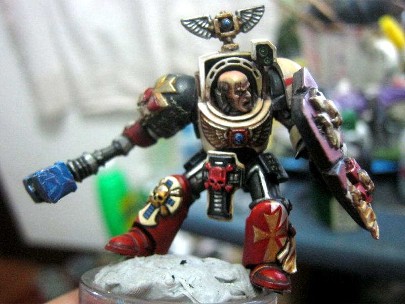 Black Templars, Dakka Painting Challenge, Diorama, Terminator Armor, Th/ss, Work In Progress