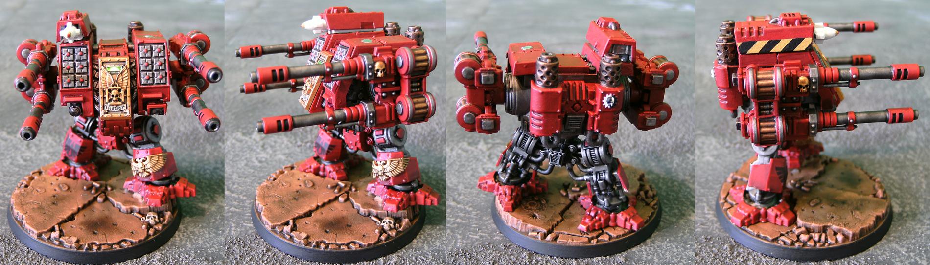 Blood Ravens, Dreadnought, Ironclad, LED, Lights, Ouze, Rifleman, Space Marines, Warhammer 40,000