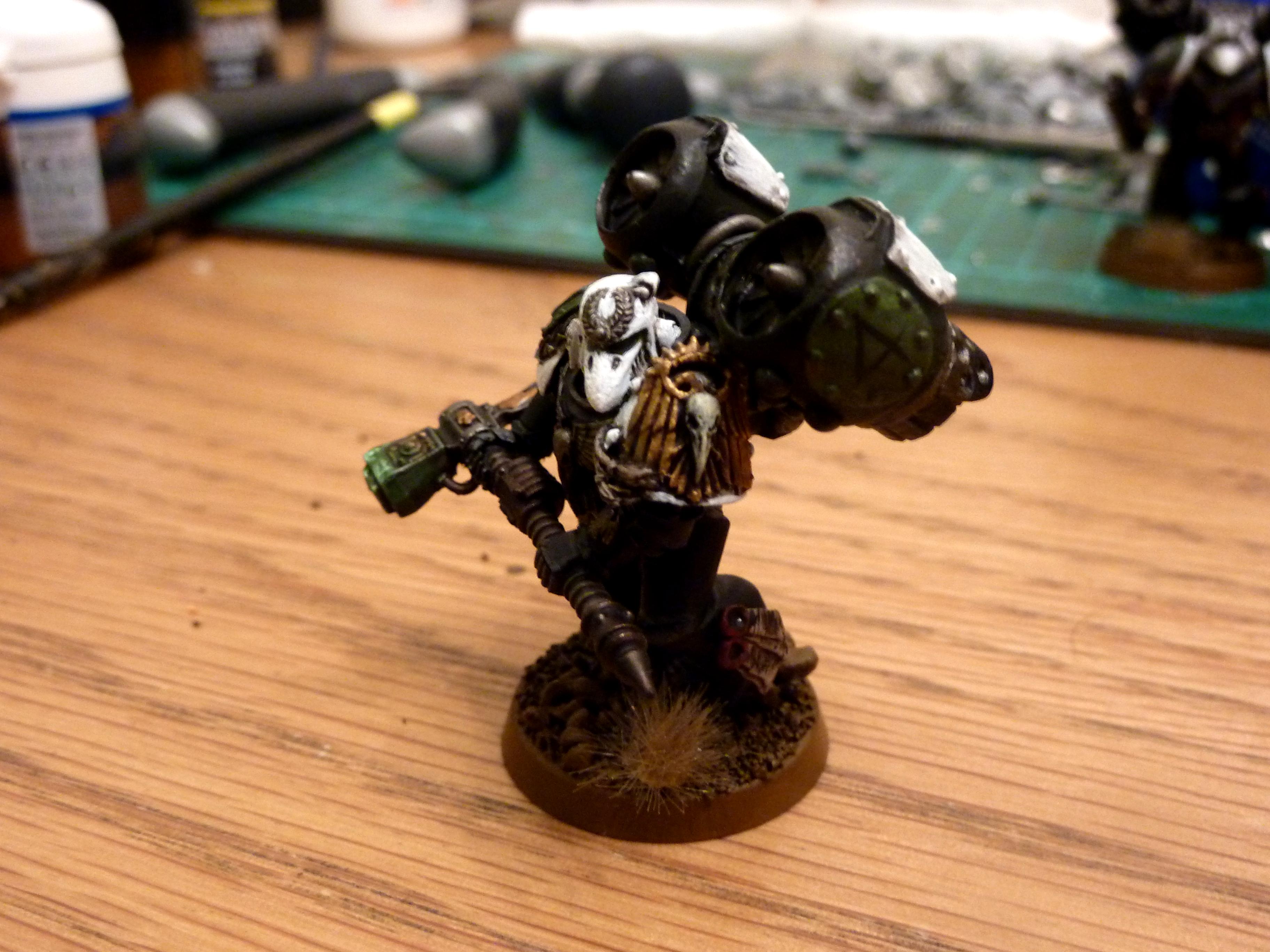 Jump Pack, Raven Guard, Thunder Hammer, Vanguard, Veteran