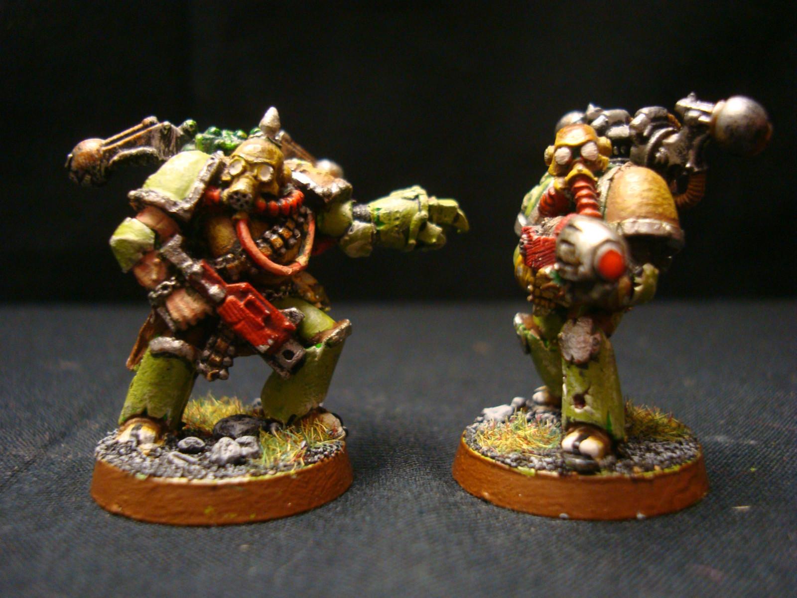 Chaos, Nurgle, Space Marines