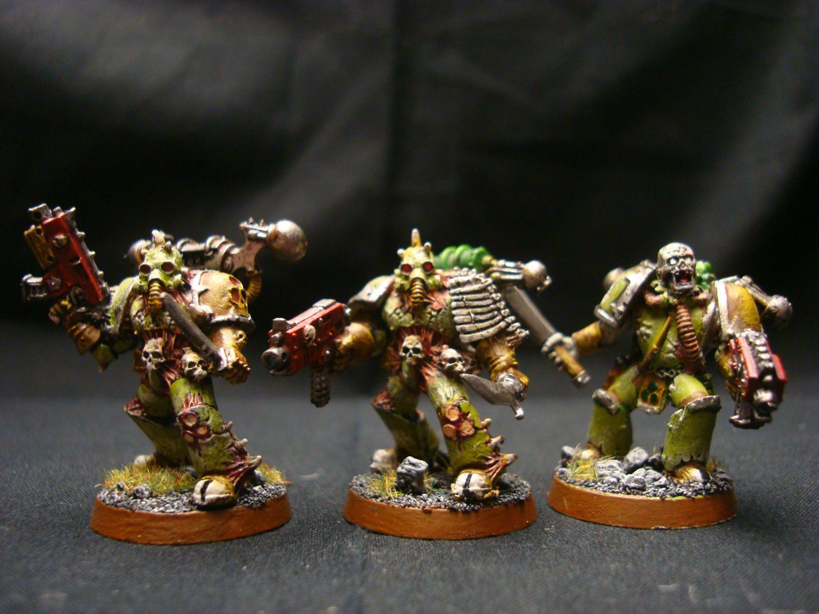Chaos Space Marines, Nurgle, Plague Marines