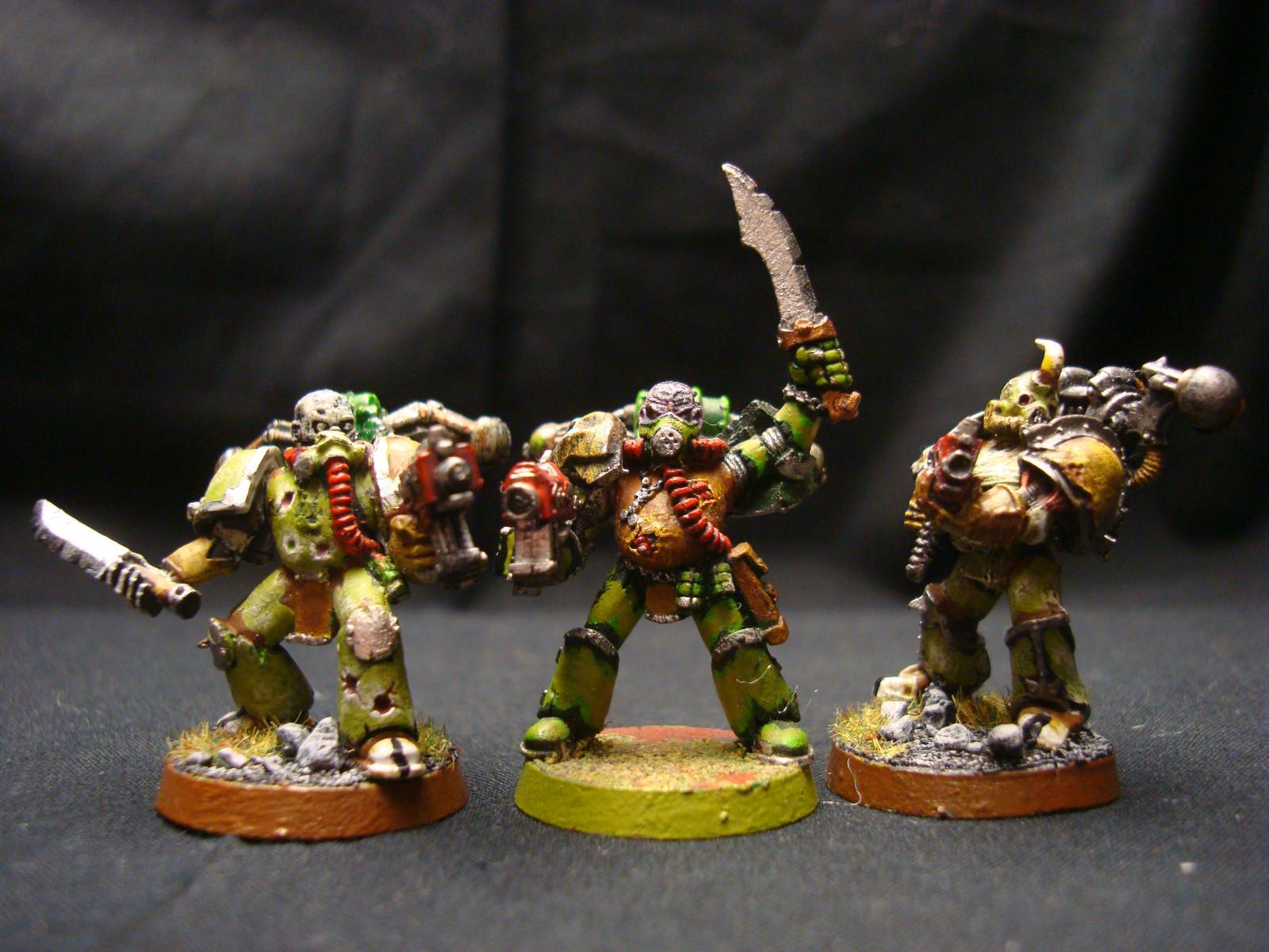 Chaos Space Marines, Nurgle, Plague Marines