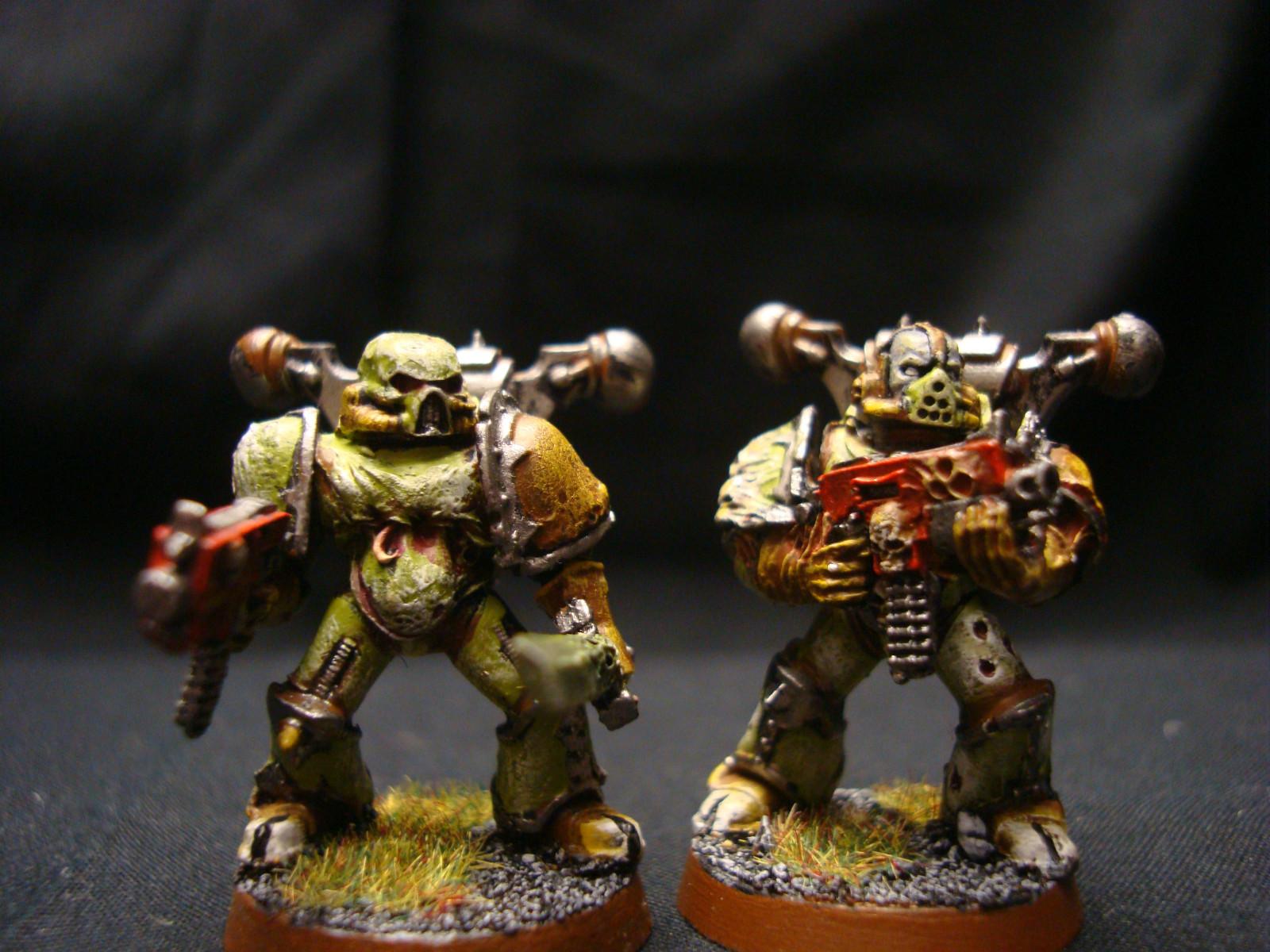 Chaos, Nurgle, Plague Marines