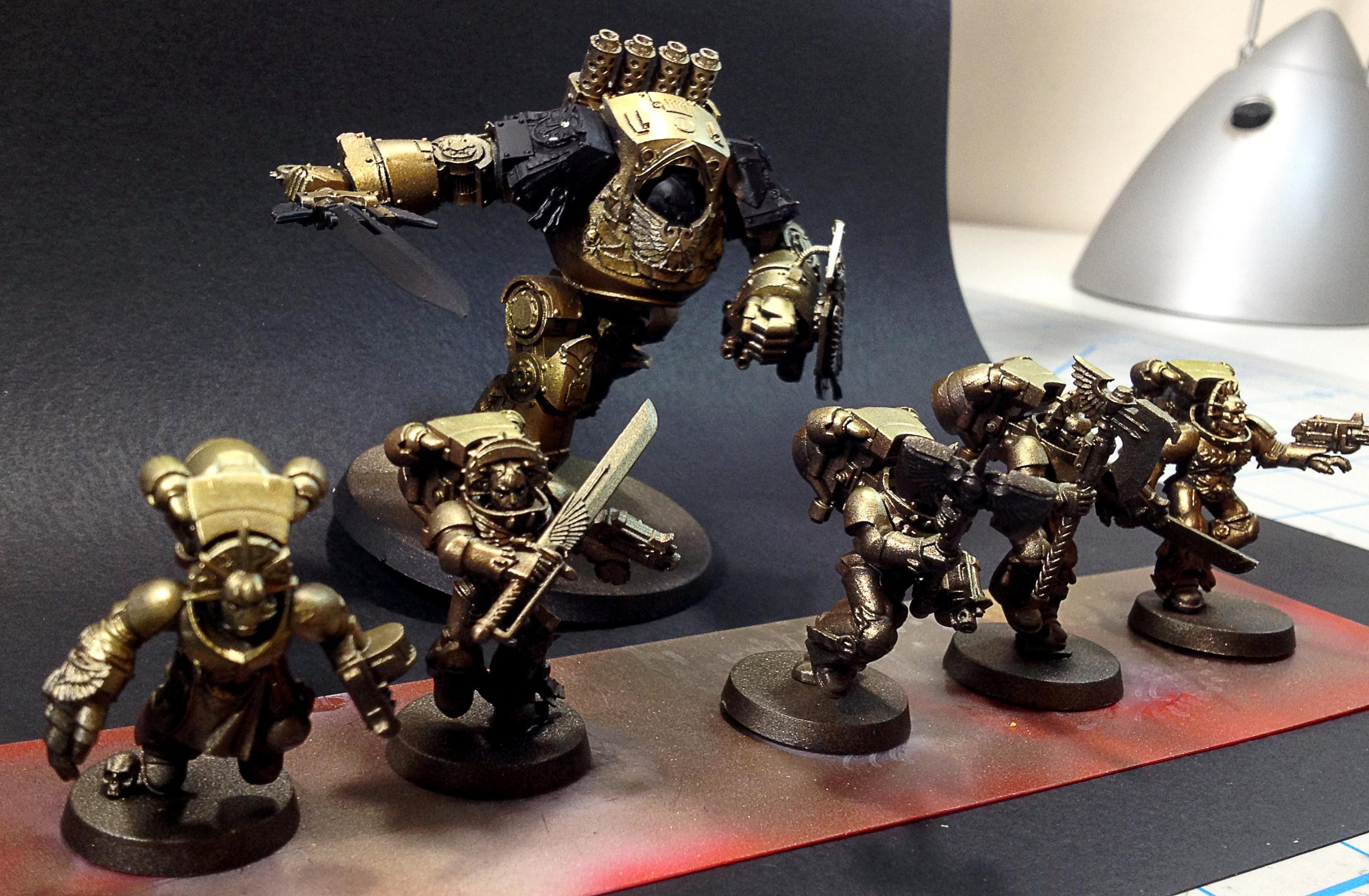 sword and shield contemptor started, zenithal gold, not showing up super well on iphone camera lol