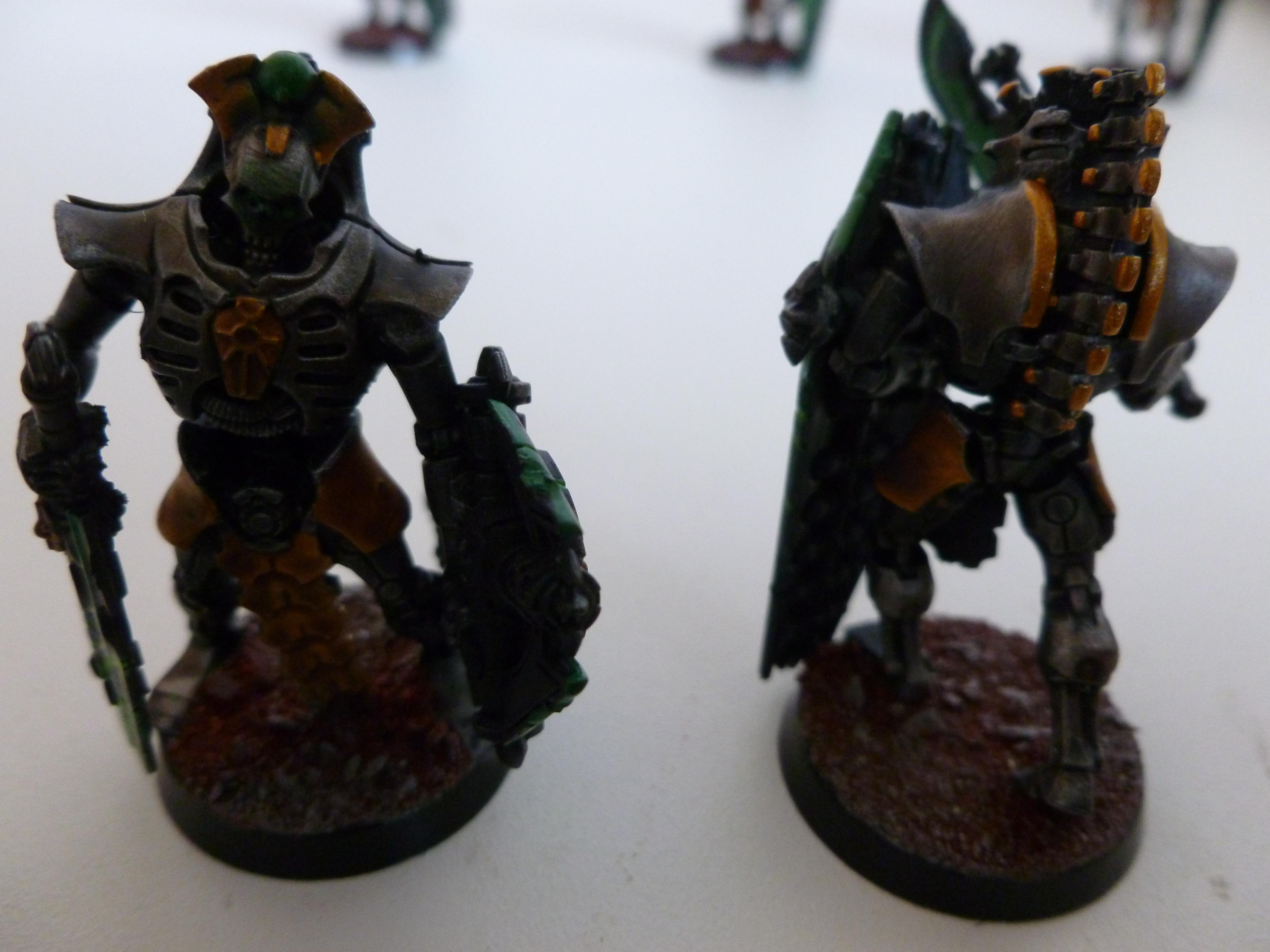 Base, Black, Cool, Disspersion Shild, Evil, Gauss, Gold, Green, Hyperphase Woerds, Lychgaurd, Metal, Necrons, Red, Shilds