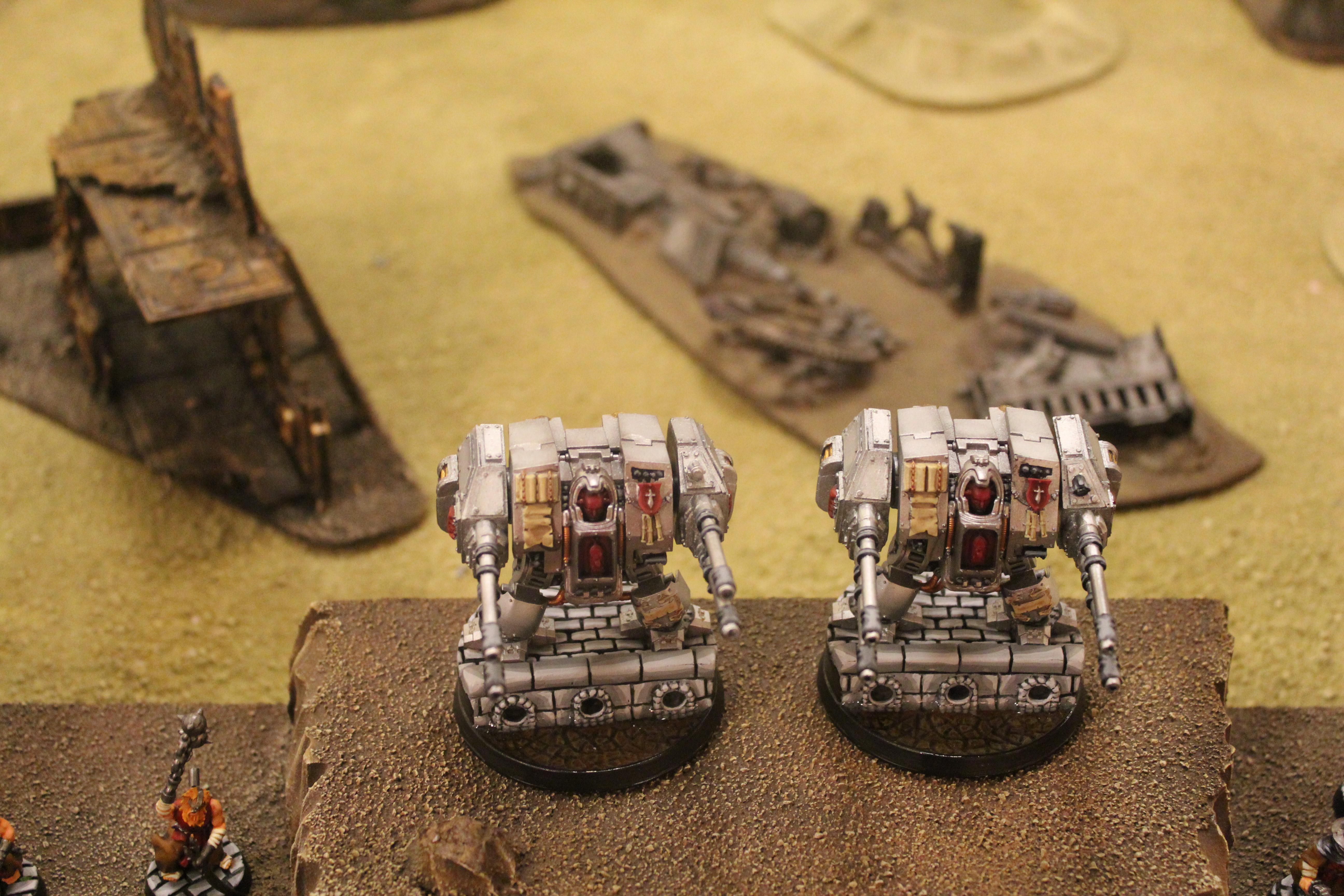 SVDM GT 2012 40k Armies Pic 031 Andrew's GKs Psyriflemen Dreadnoughts