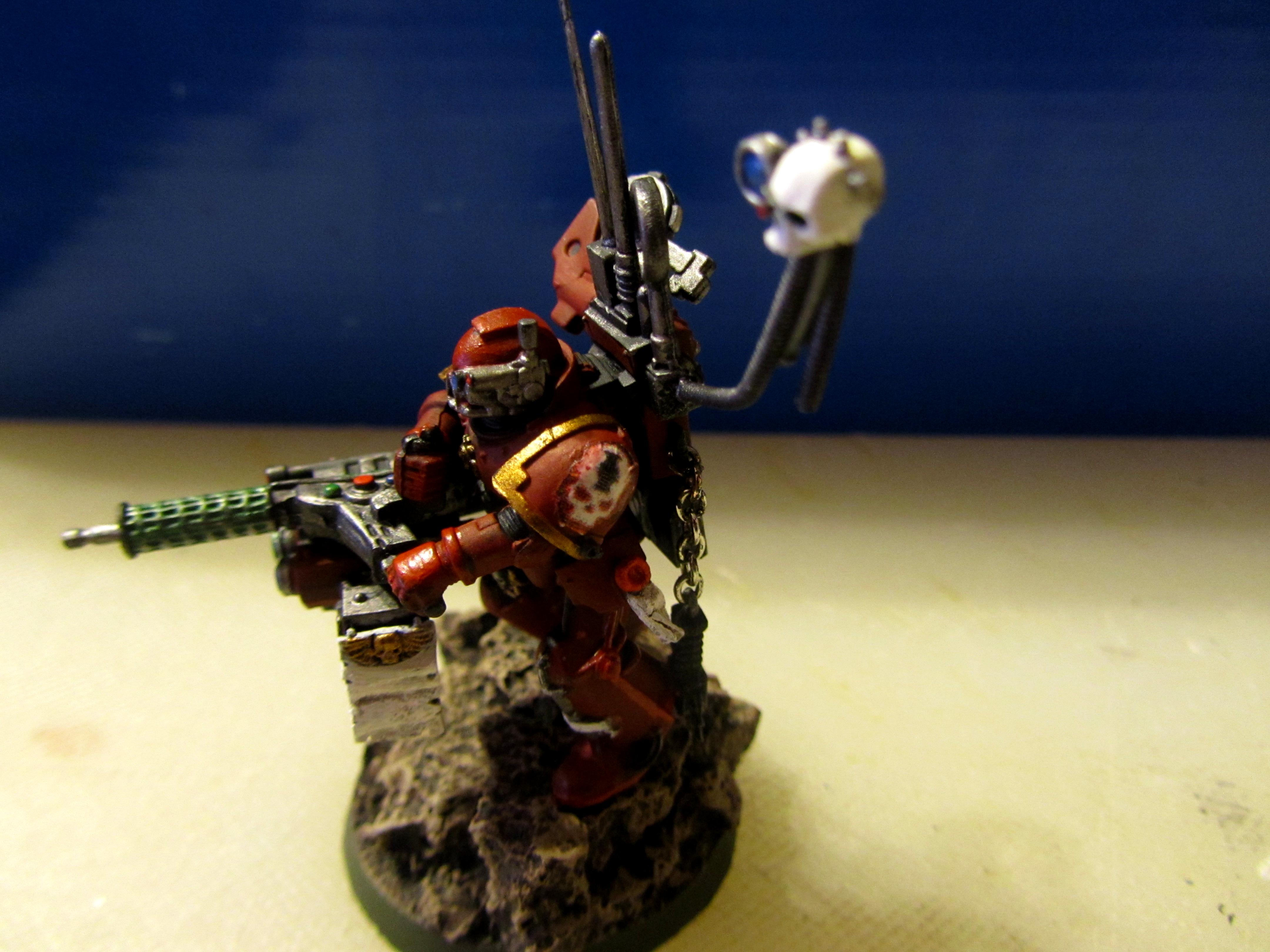 Beamer, Conversion, Forge, Inquisition, Master, Red Hunters, Space Marines, Techmarine, Warhammer 40,000, Warhammer Fantasy