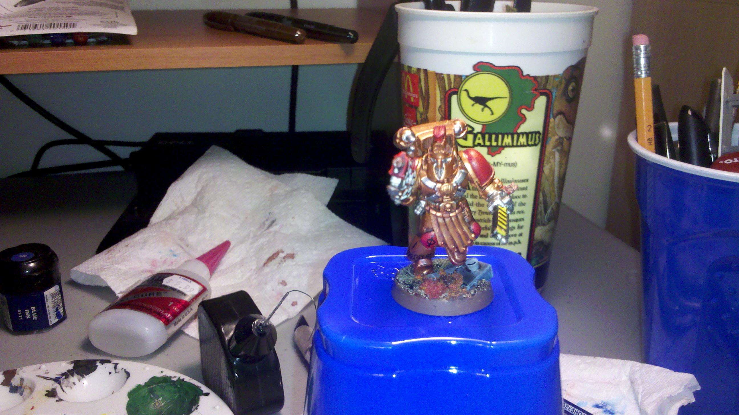 Minotaur, Space Marines, Work In Progress