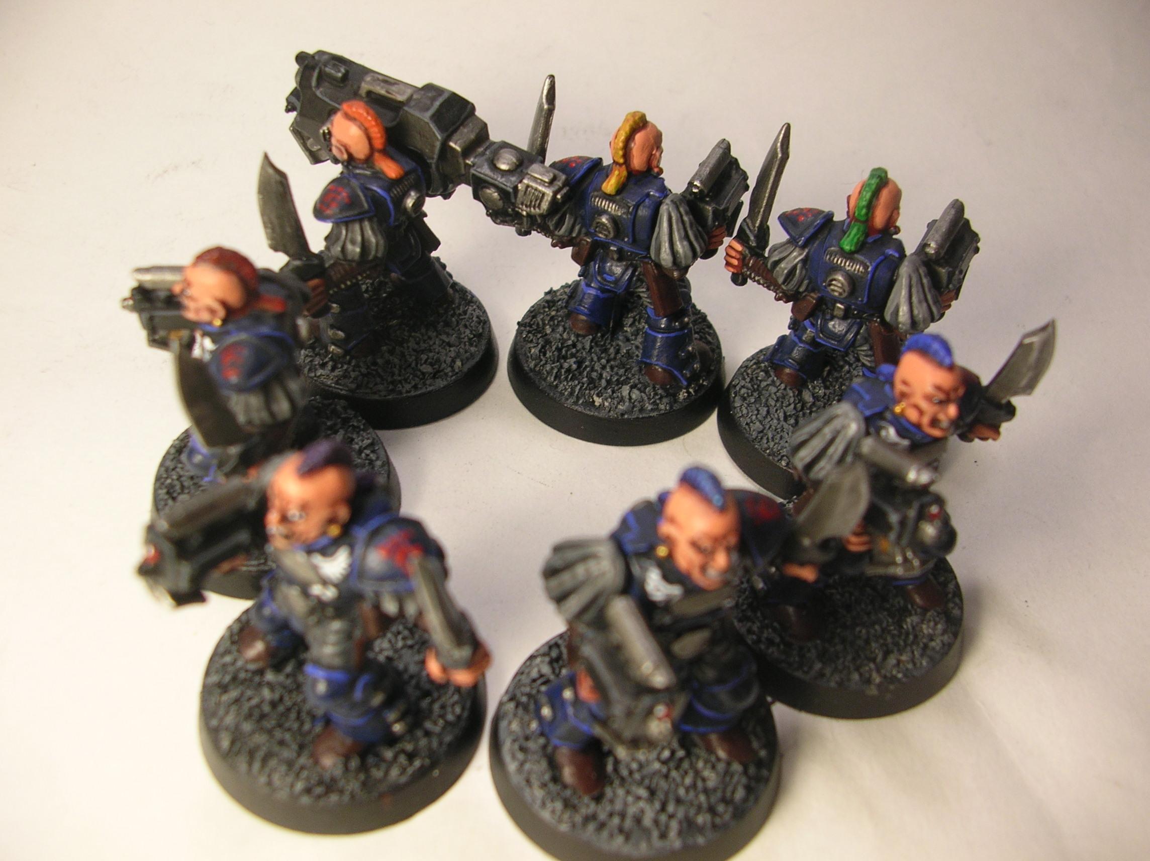 Crimson Fists, Scouts, Space Crusade, Space Marines