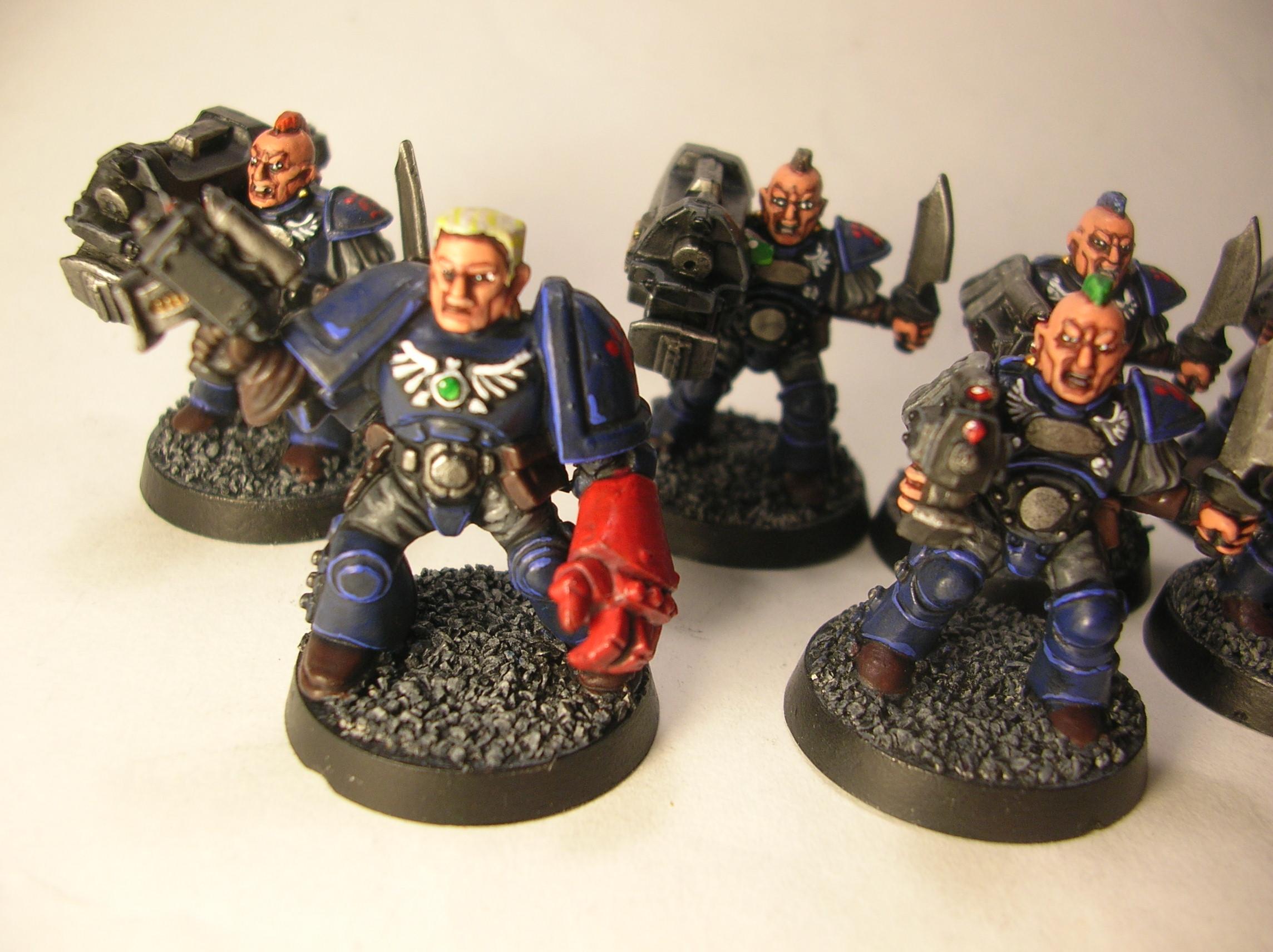 Crimson Fists, Scouts, Space Crusade, Space Marines