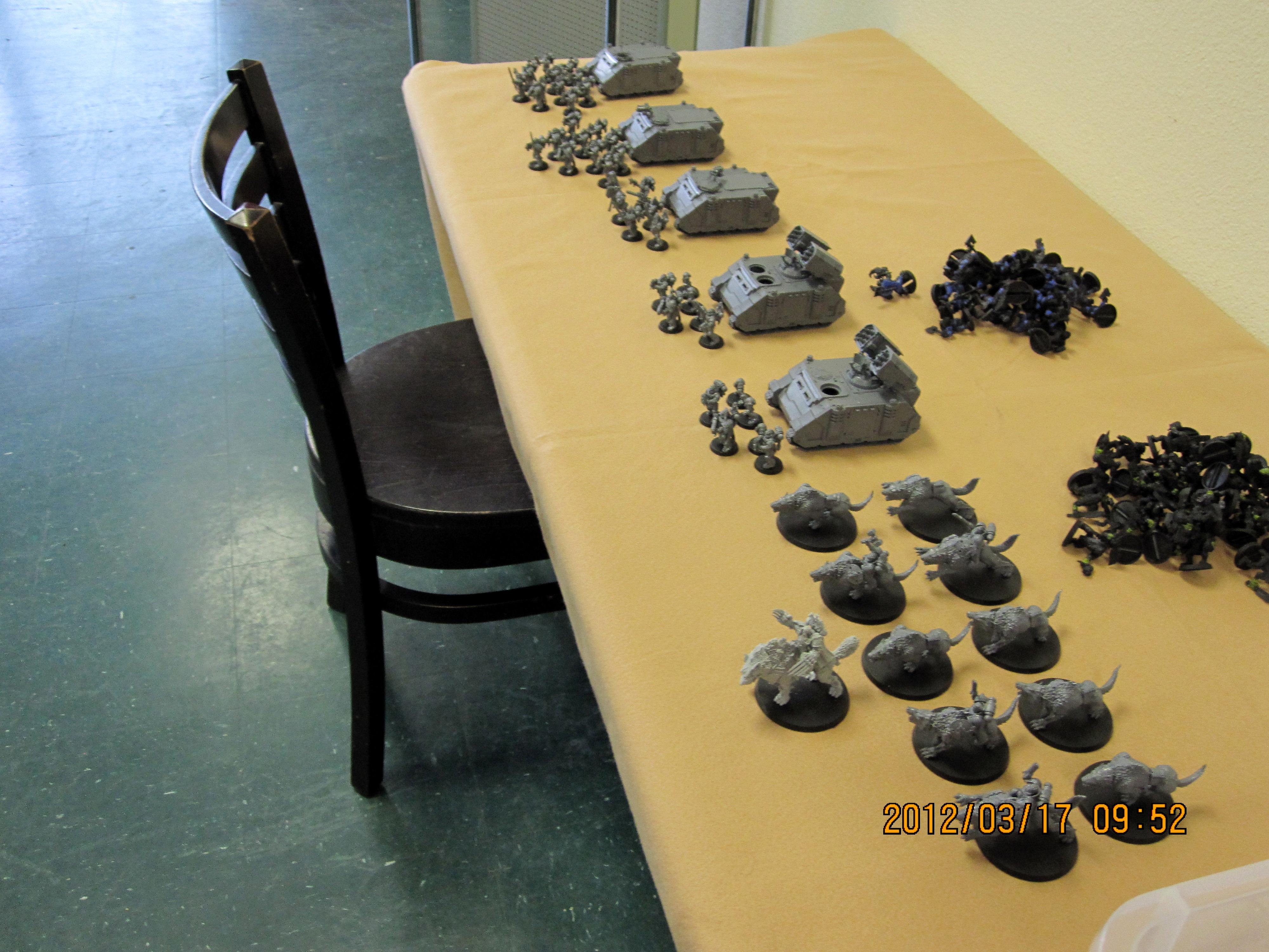 Tyranids, Space Wolves