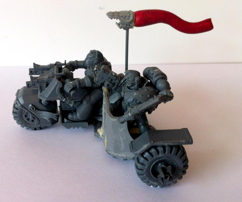 Attack Bike, Celt, Celtic, Chariot, Conversion, Draco, Space Marines, Spears Of Mawdryn