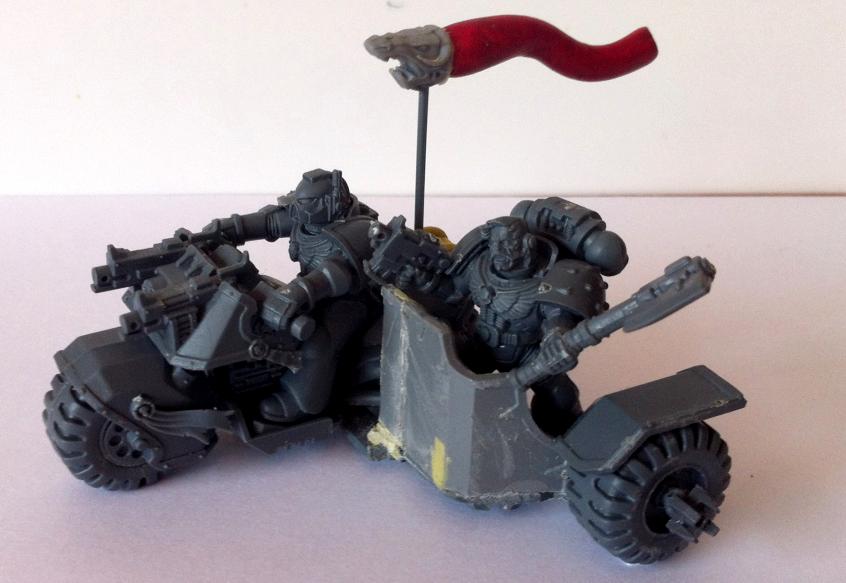 Attack Bike, Celt, Celtic, Chariot, Conversion, Draco, Space Marines, Spears Of Mawdryn