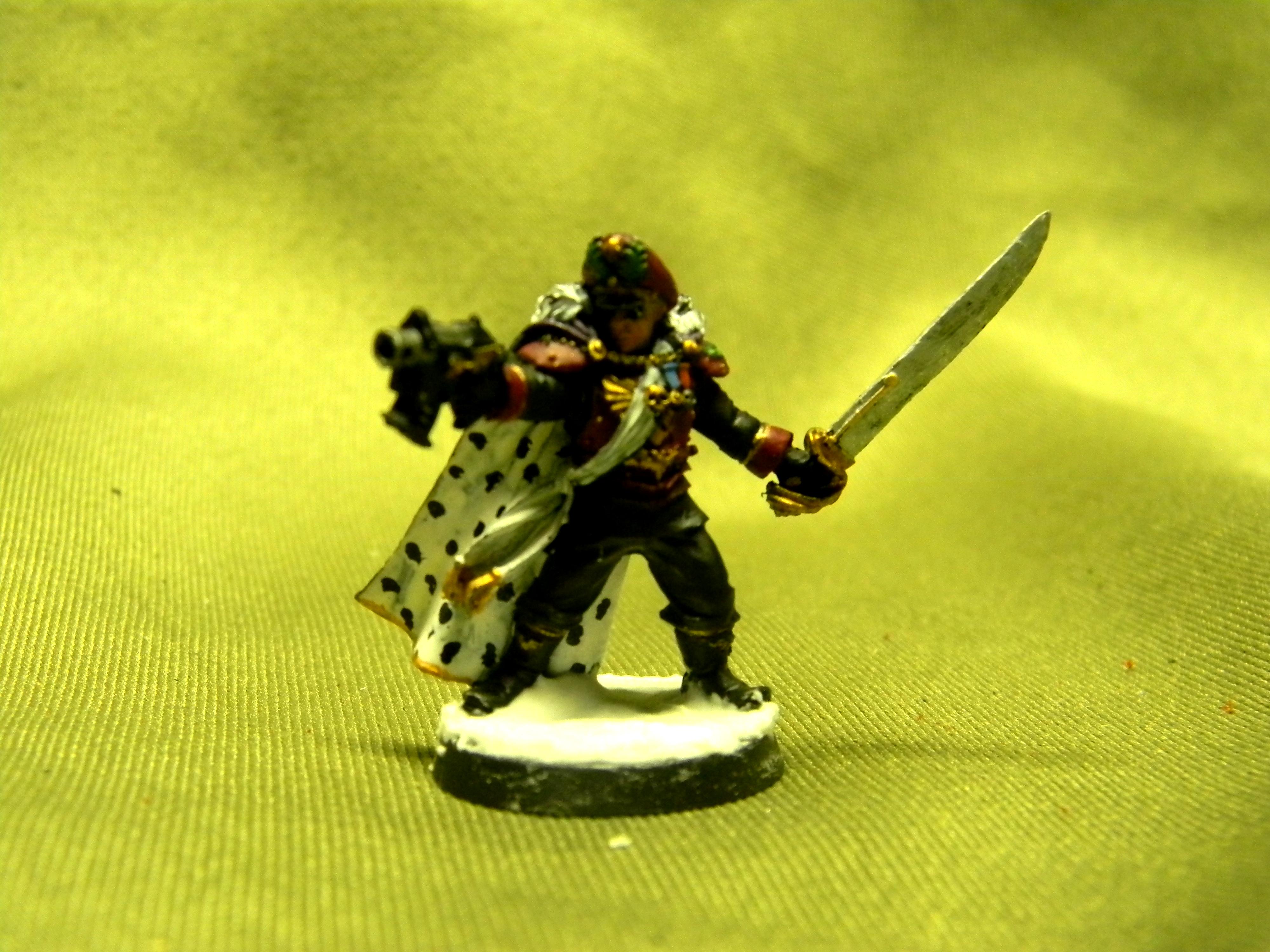 Cadians, Commissar, Guardsman 9th Cadian Legion, Imperial Guard, Lord, Snow