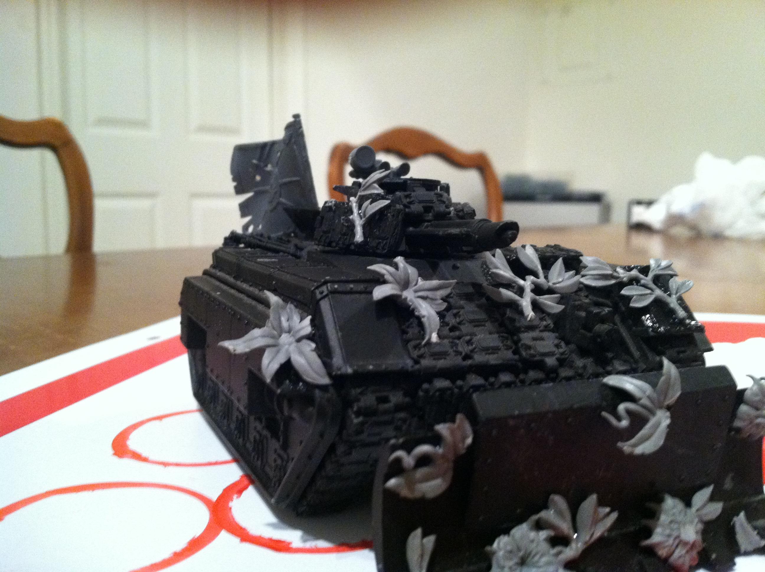 Buddys chimera in progress. It ran over a couple bushes