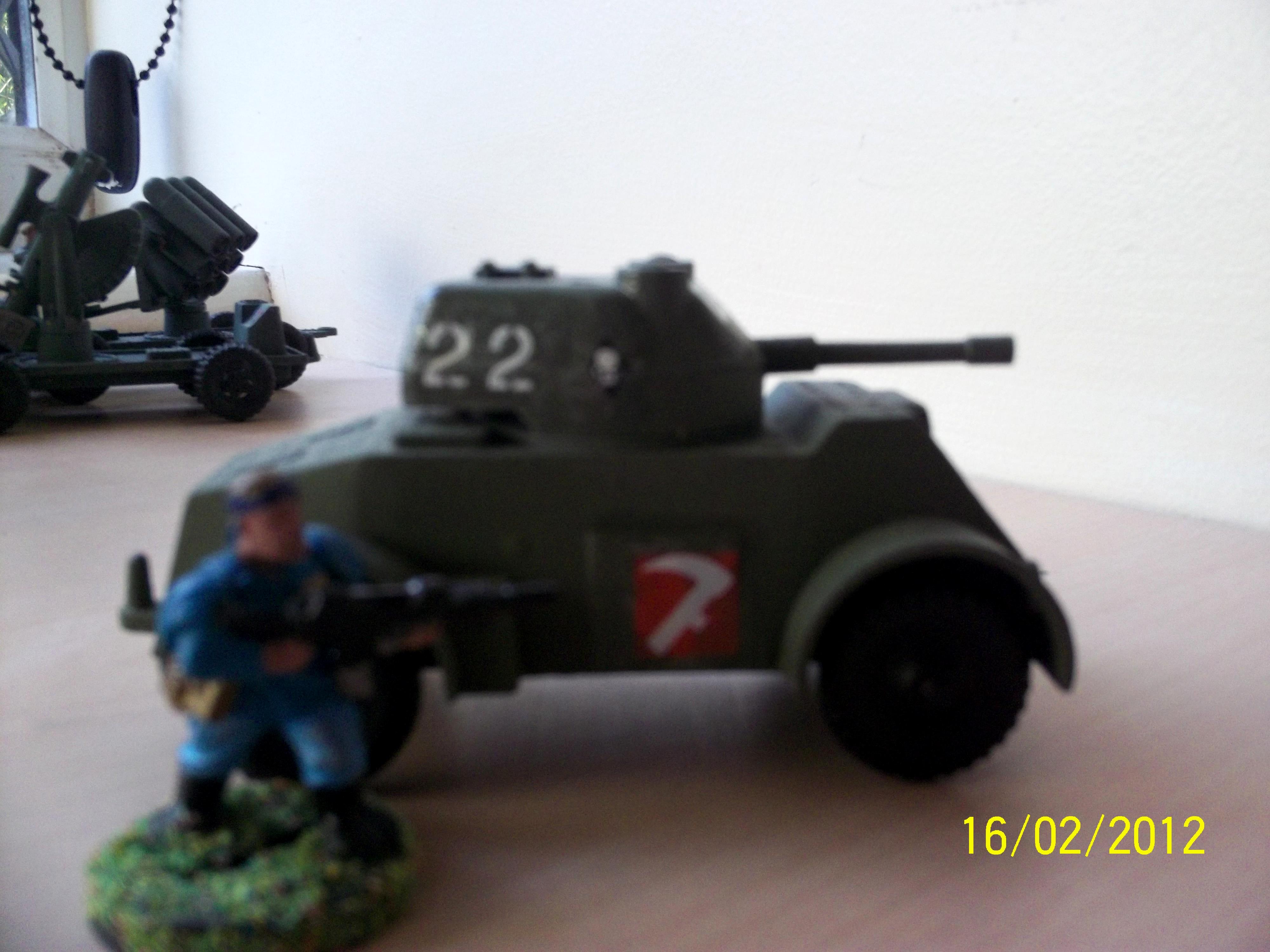 Armoured Car, diecast 40k, 3