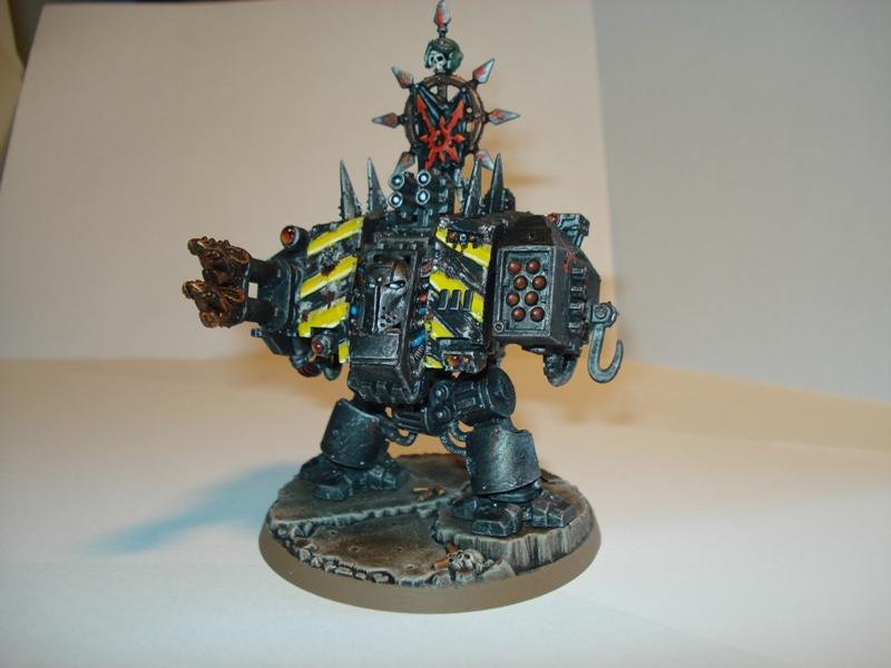 Avedominusnox, Chaos, Chaos Space Marines, Dreadnought, Iron Warriors, Warhammer 40,000