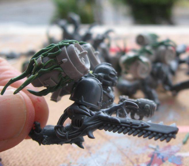 Chaos Space Marines, Conversion, Night Lords, Raptors