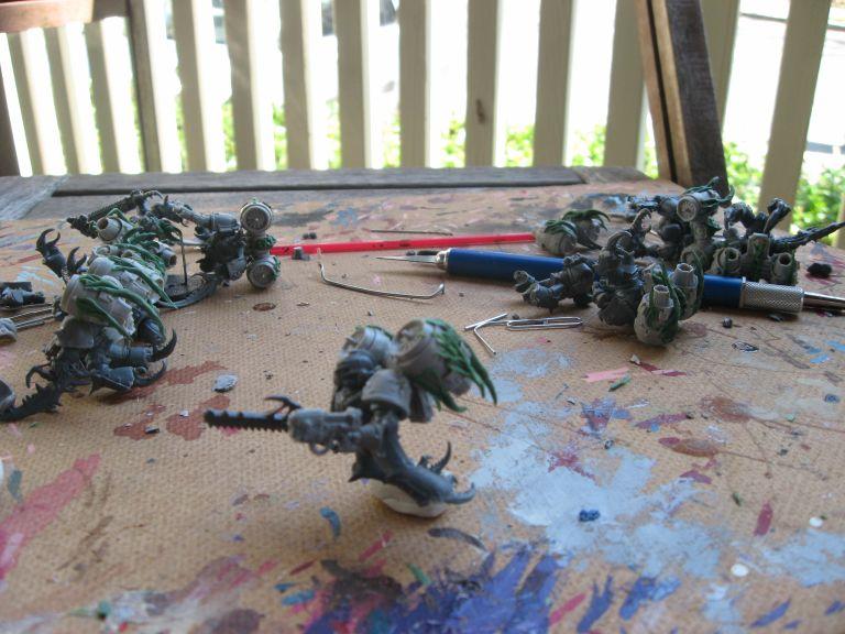 Chaos Space Marines, Conversion, Night Lords, Raptors