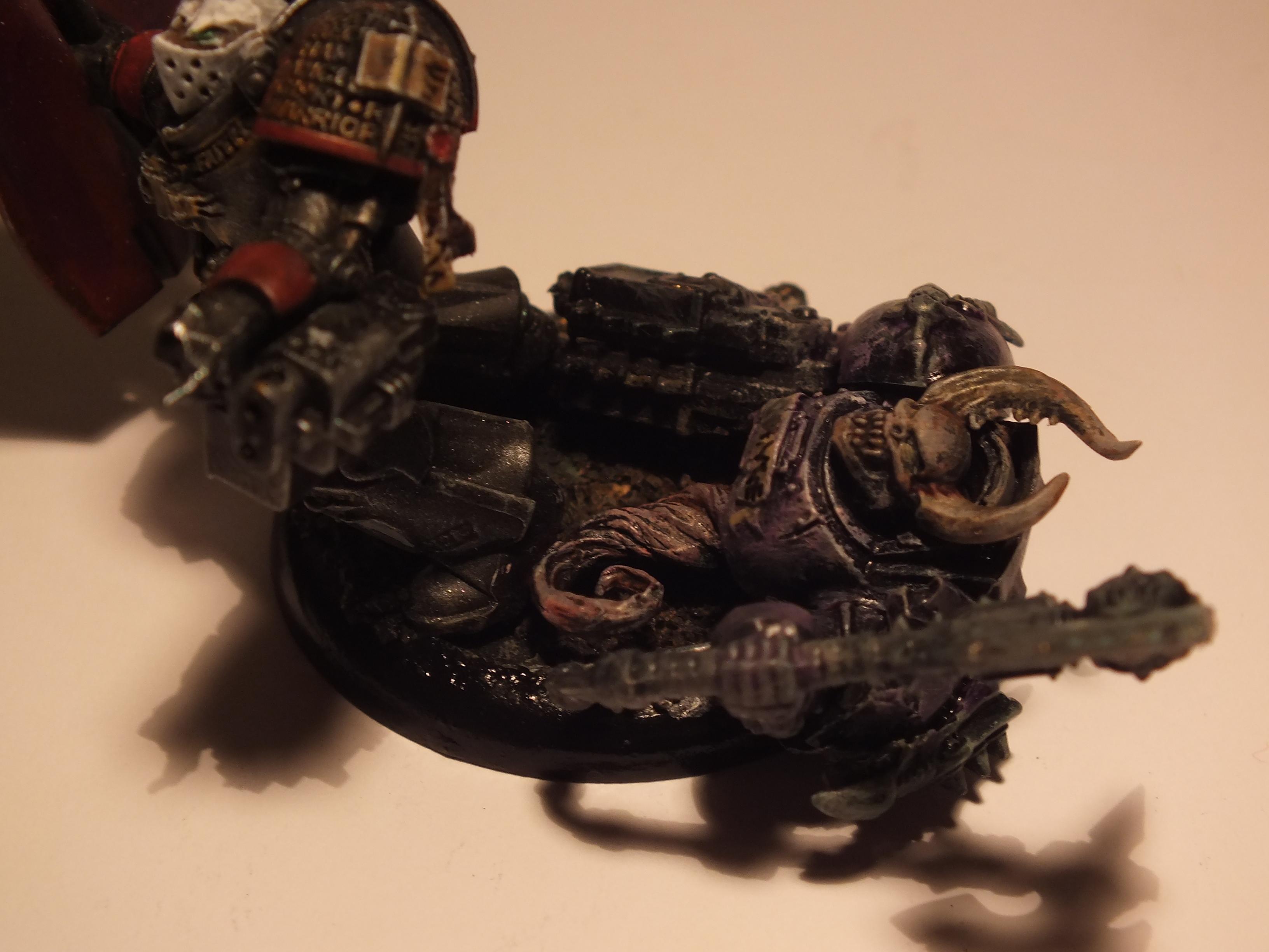 Gk, Grey Knights, Paladin Standard (detail 2)