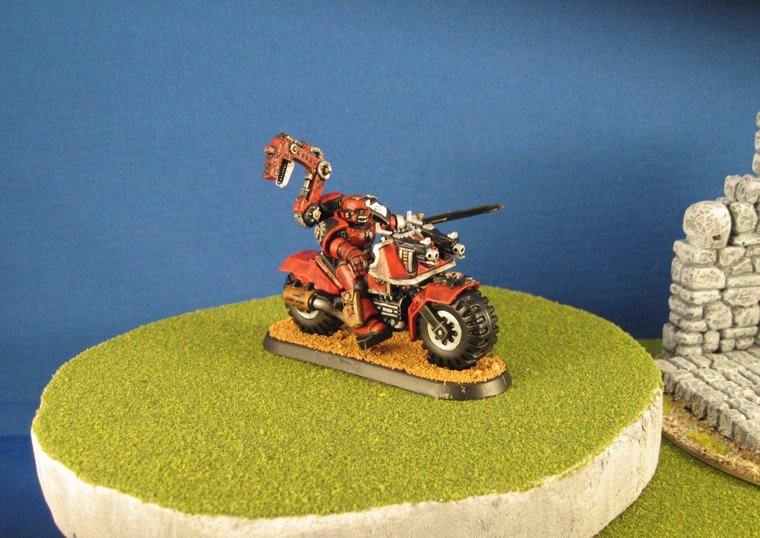 Bike, Black Templars, Power Weapon, Techmarine