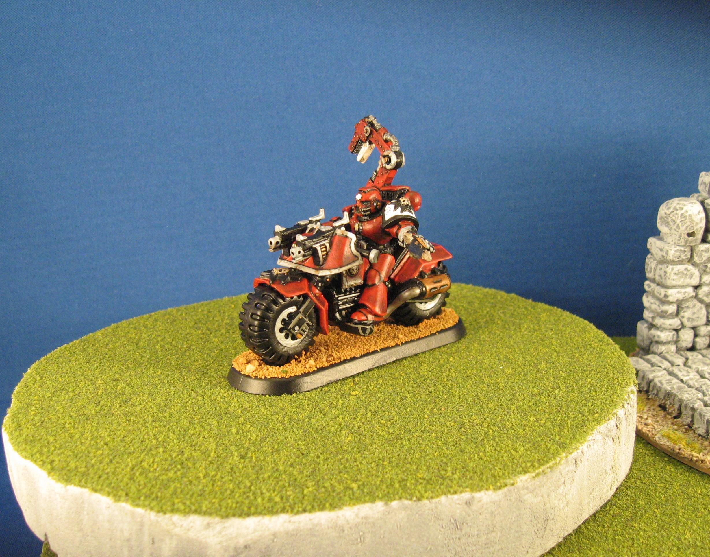 Bike, Black Templars, Power Weapon, Techmarine