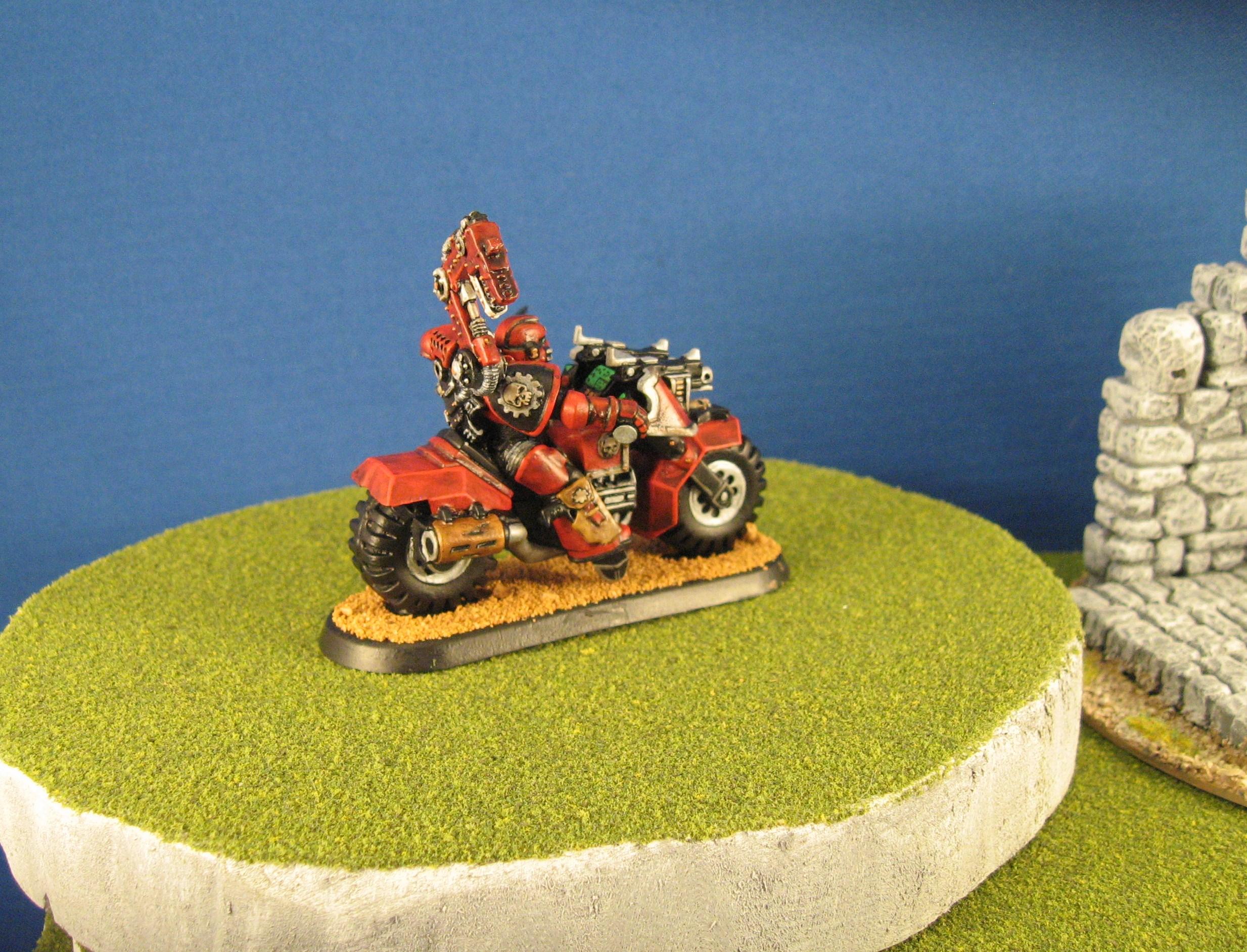 Bike, Black Templars, Power Weapon, Techmarine