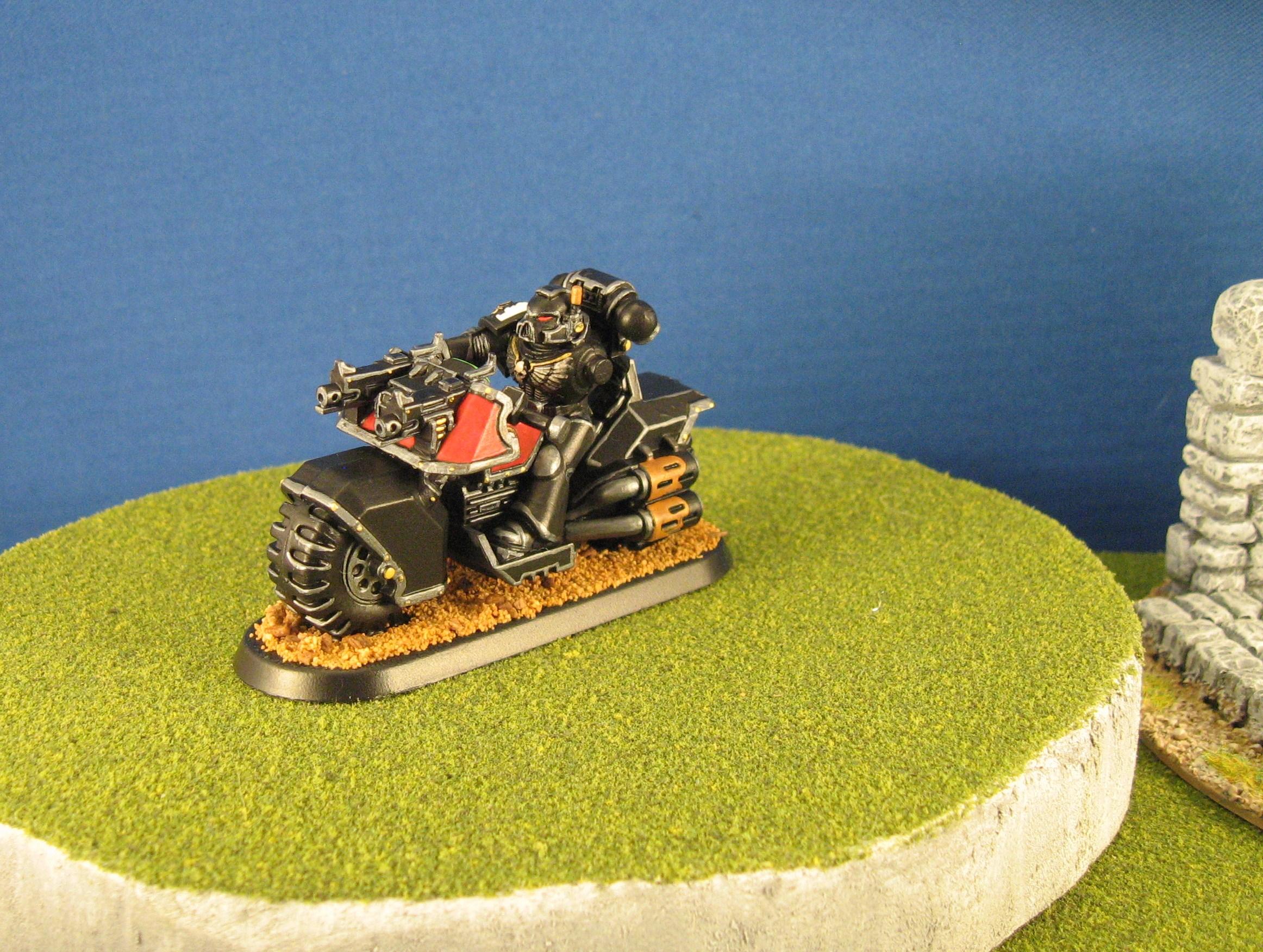 Bike, Black Templars, Magnet