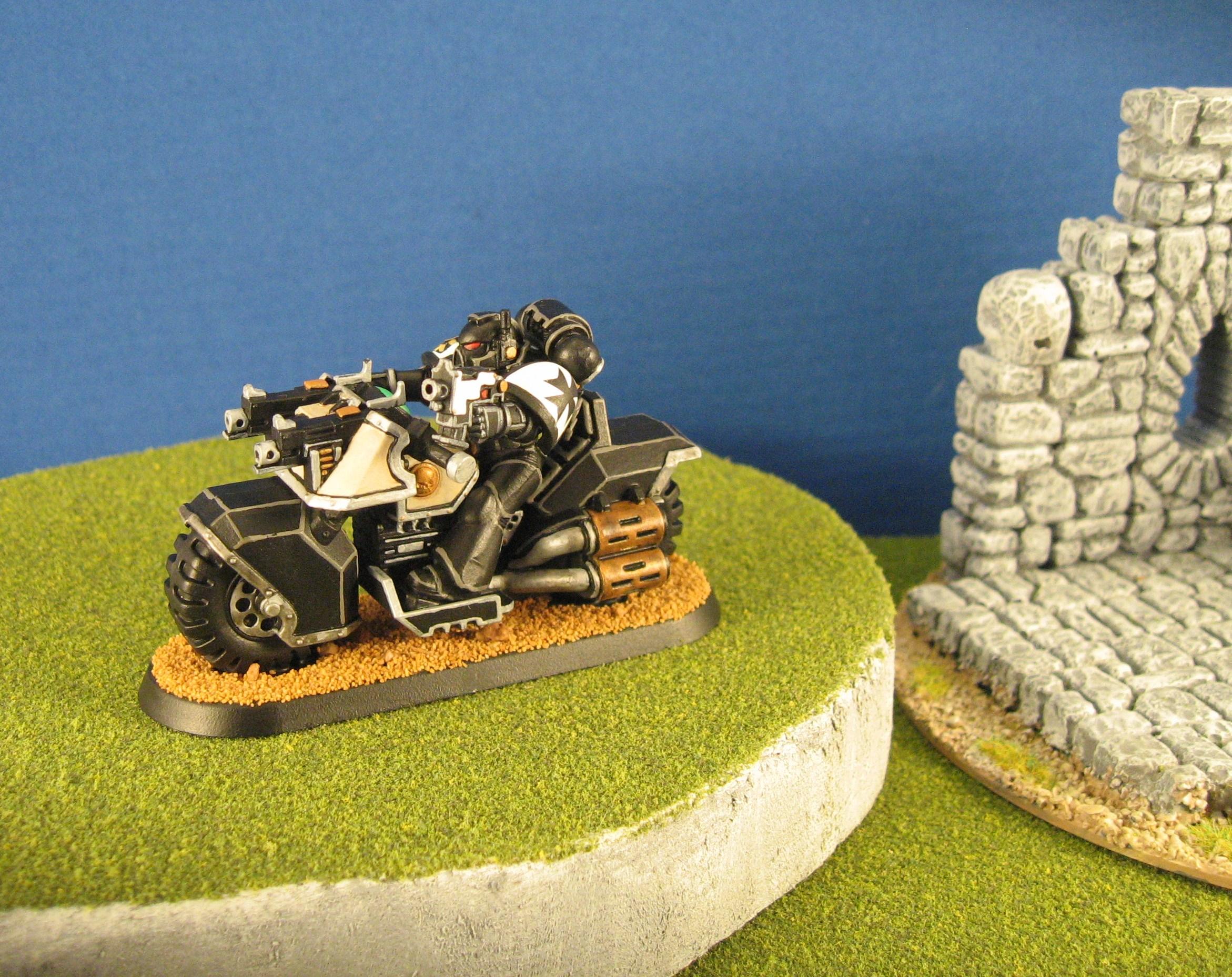 Bike, Black Templars, Magnet