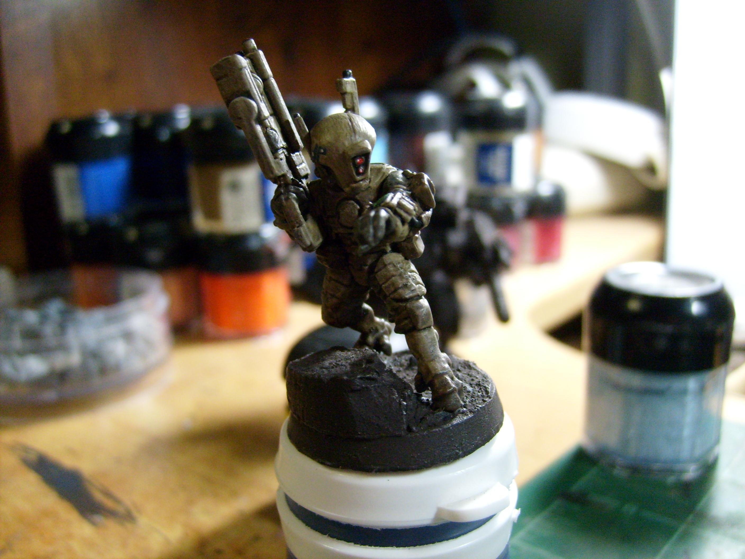 Army, Desert, Pathfinders, Tau, Warhammer 40,000, Work In Progress