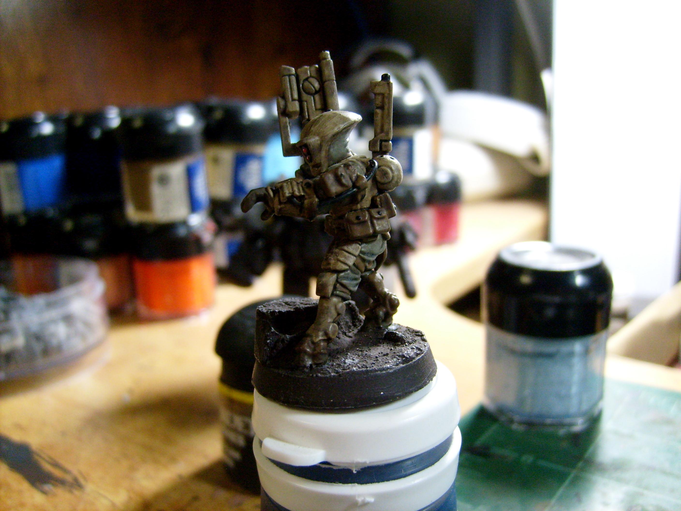 Army, Desert, Pathfinders, Tau, Warhammer 40,000, Work In Progress