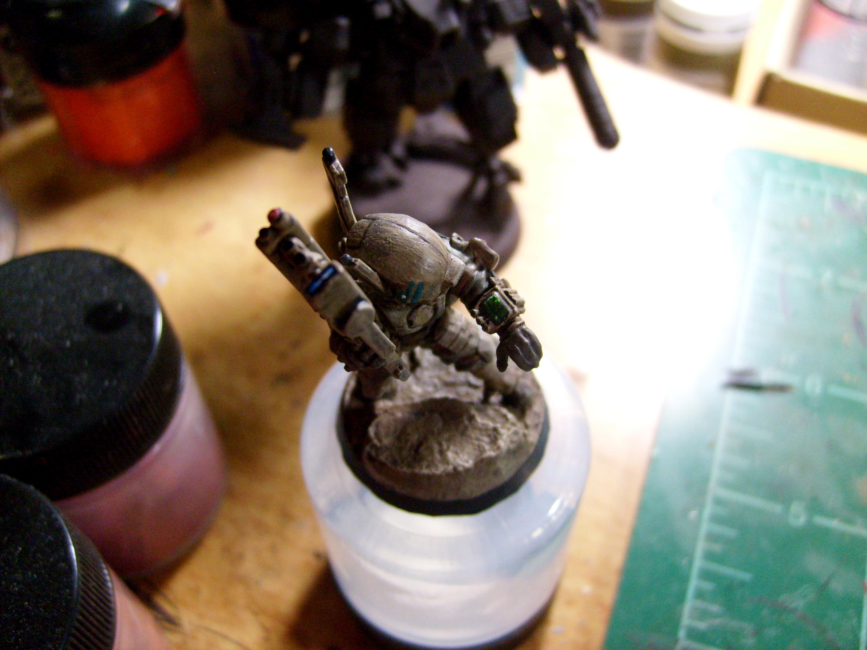 Army, Desert, Pathfinders, Tau, Warhammer 40,000, Work In Progress