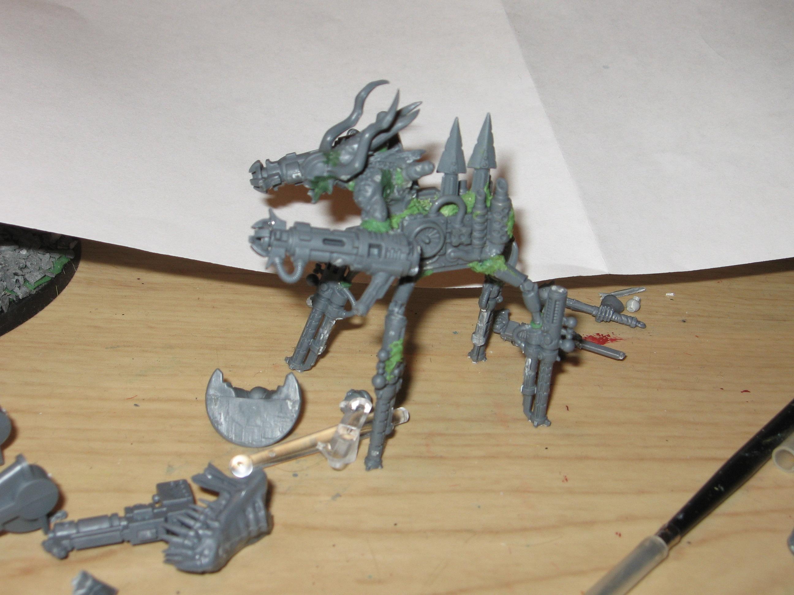 Alpha Legion, Arkos The Faithless, Chaos, Conversion, Defenders Of Xlphan, Emperor's Champion, Greenstuff, Impeiral Guard, Renegades, Soul Grinder, Work In Progress