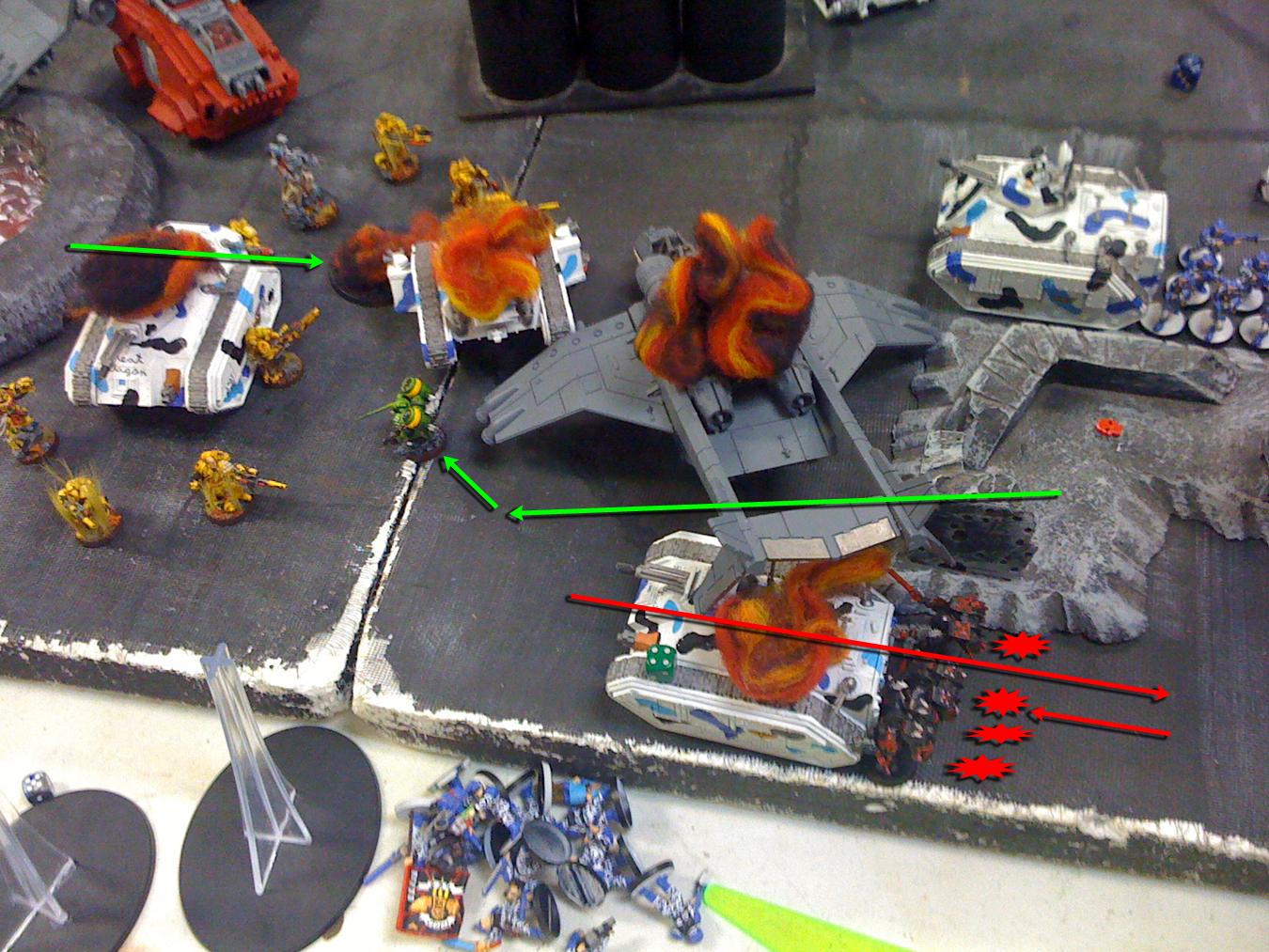 Battle Report, Blood Angels, Imperial Guard, Warhammer 40,000